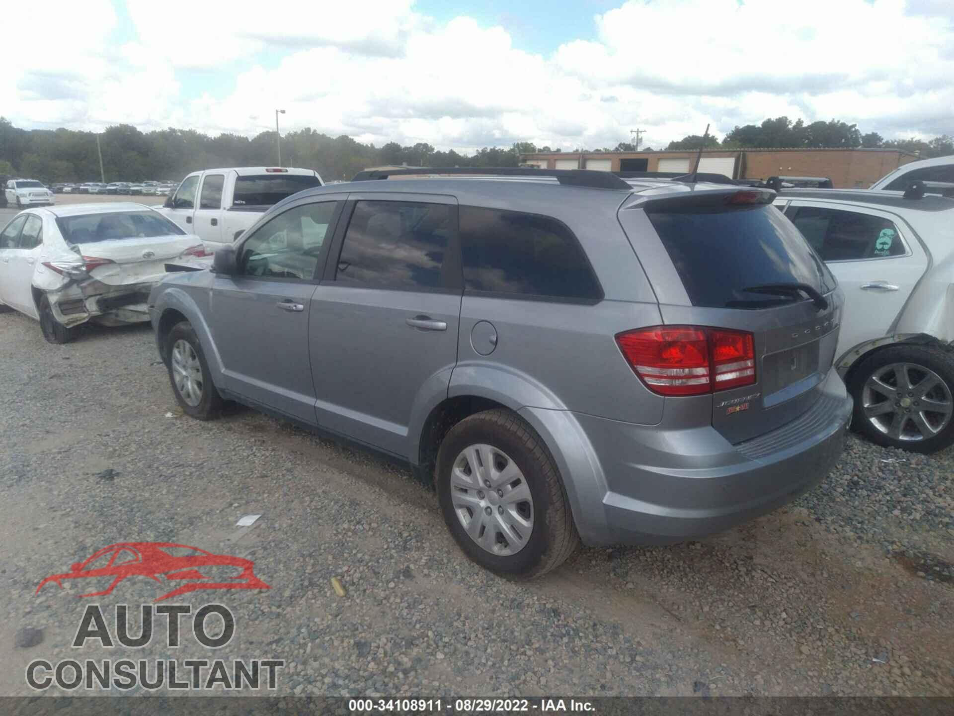 DODGE JOURNEY 2020 - 3C4PDCAB9LT262661
