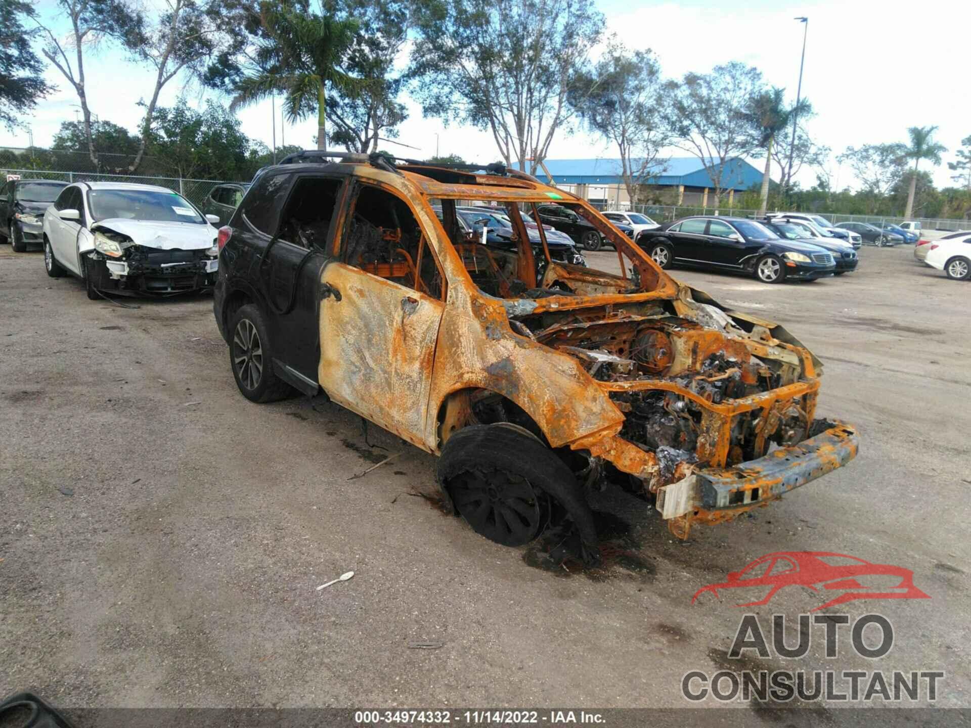 SUBARU FORESTER 2018 - JF2SJGWC9JH564458