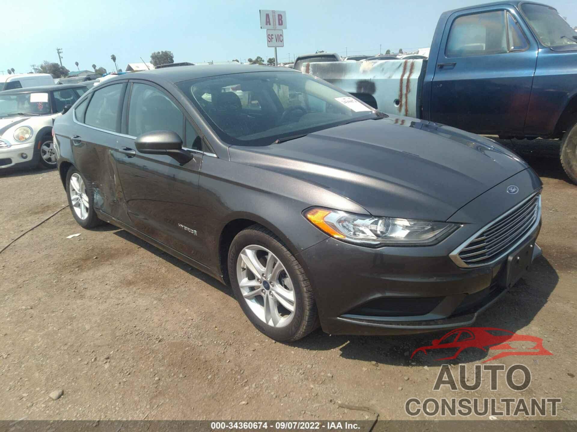 FORD FUSION HYBRID 2018 - 3FA6P0LU3JR158778