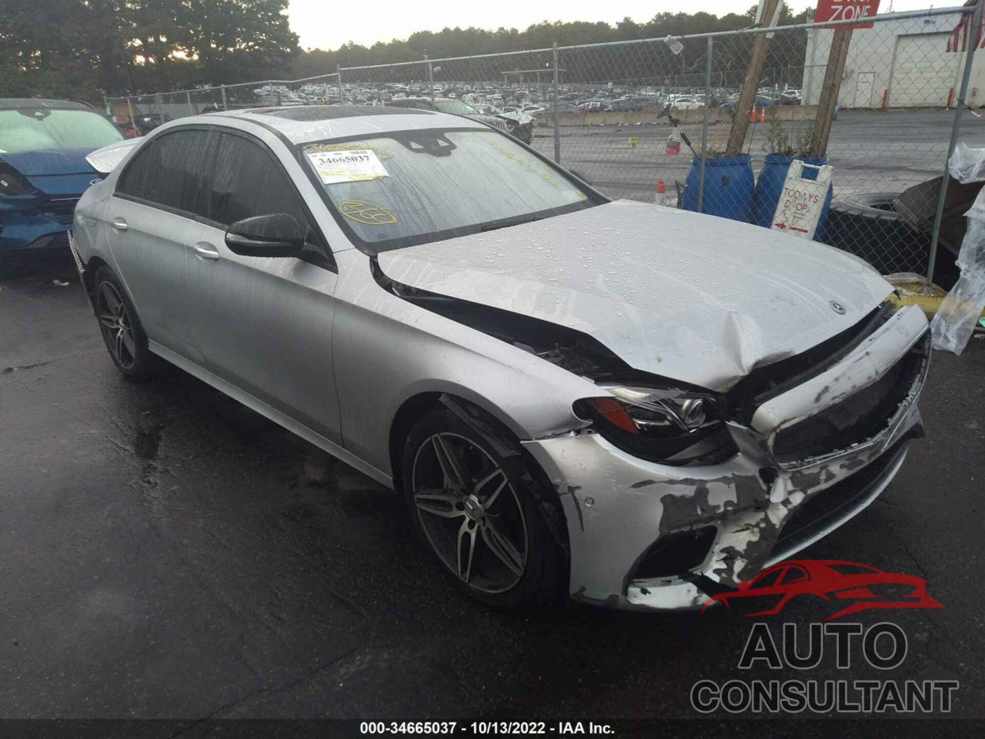 MERCEDES-BENZ E-CLASS 2018 - WDDZF6EB6JA366002