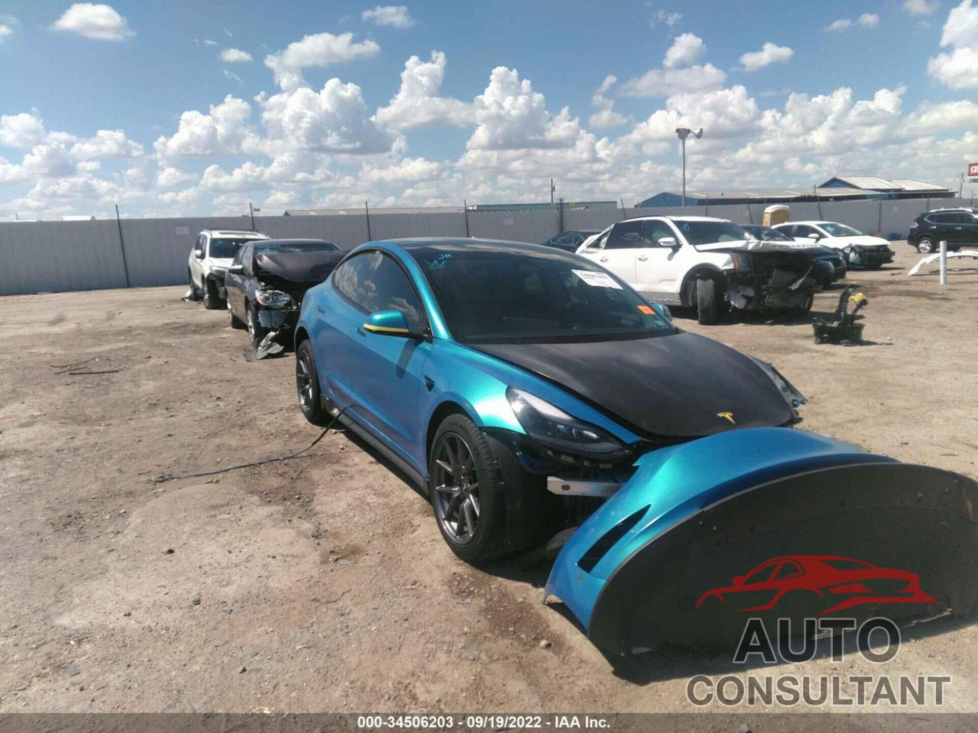 TESLA MODEL 3 2021 - 5YJ3E1EB2MF055636