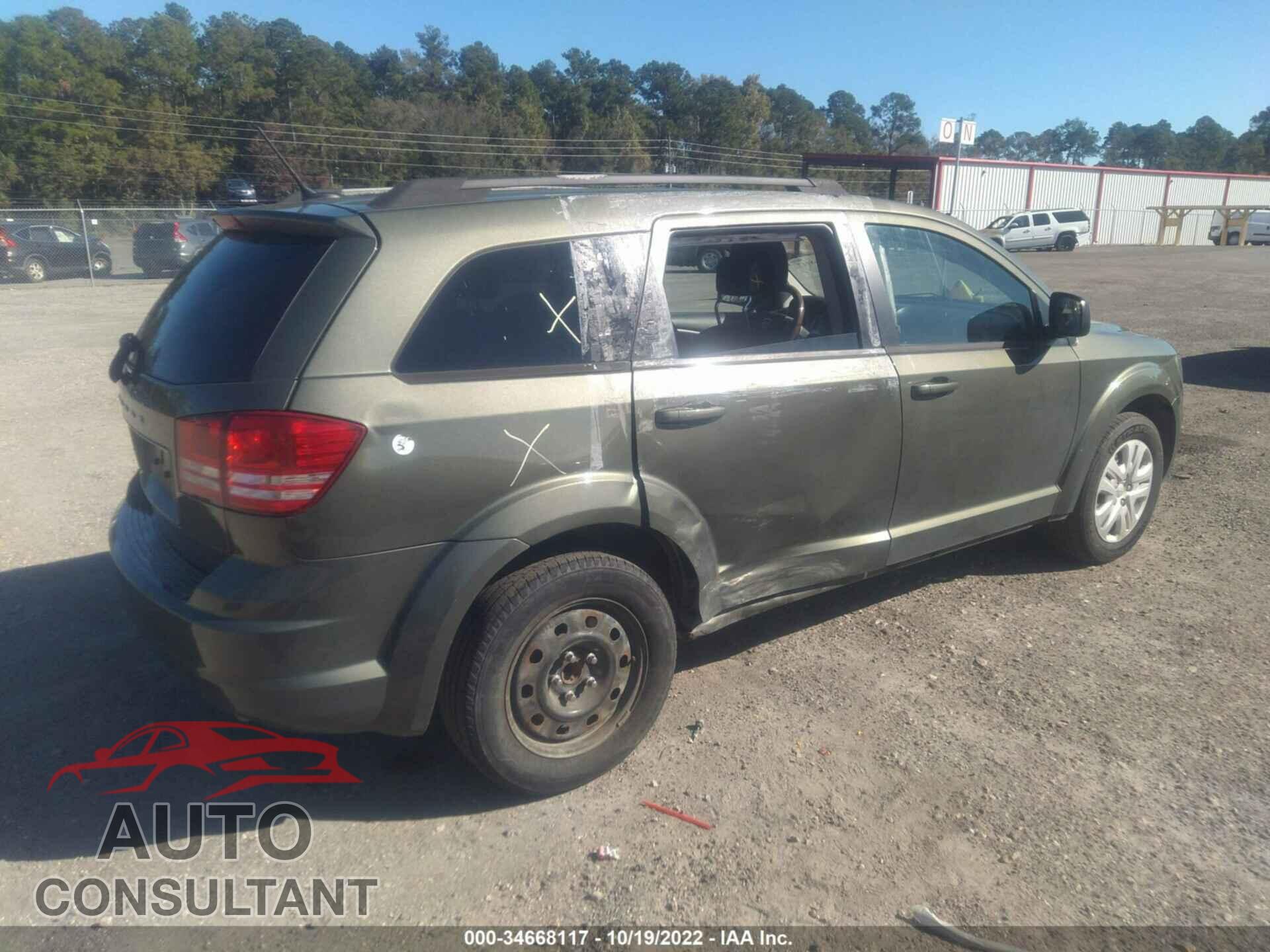 DODGE JOURNEY 2017 - 3C4PDCAB2HT708303