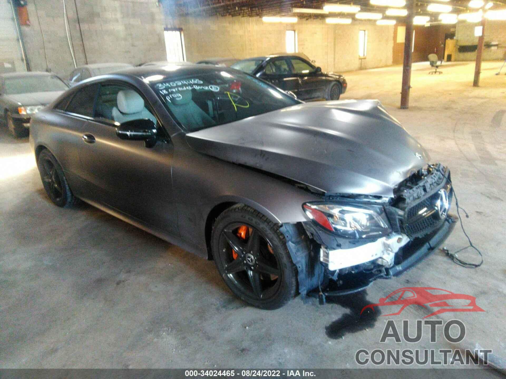 MERCEDES-BENZ E-CLASS 2018 - WDD1J6GB2JF029807