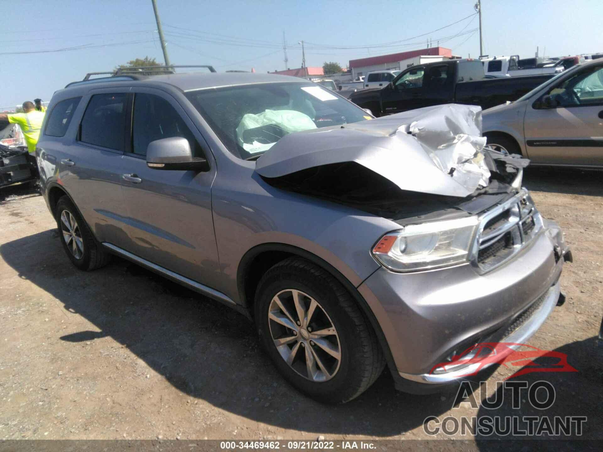 DODGE DURANGO 2016 - 1C4RDHDG8GC361244