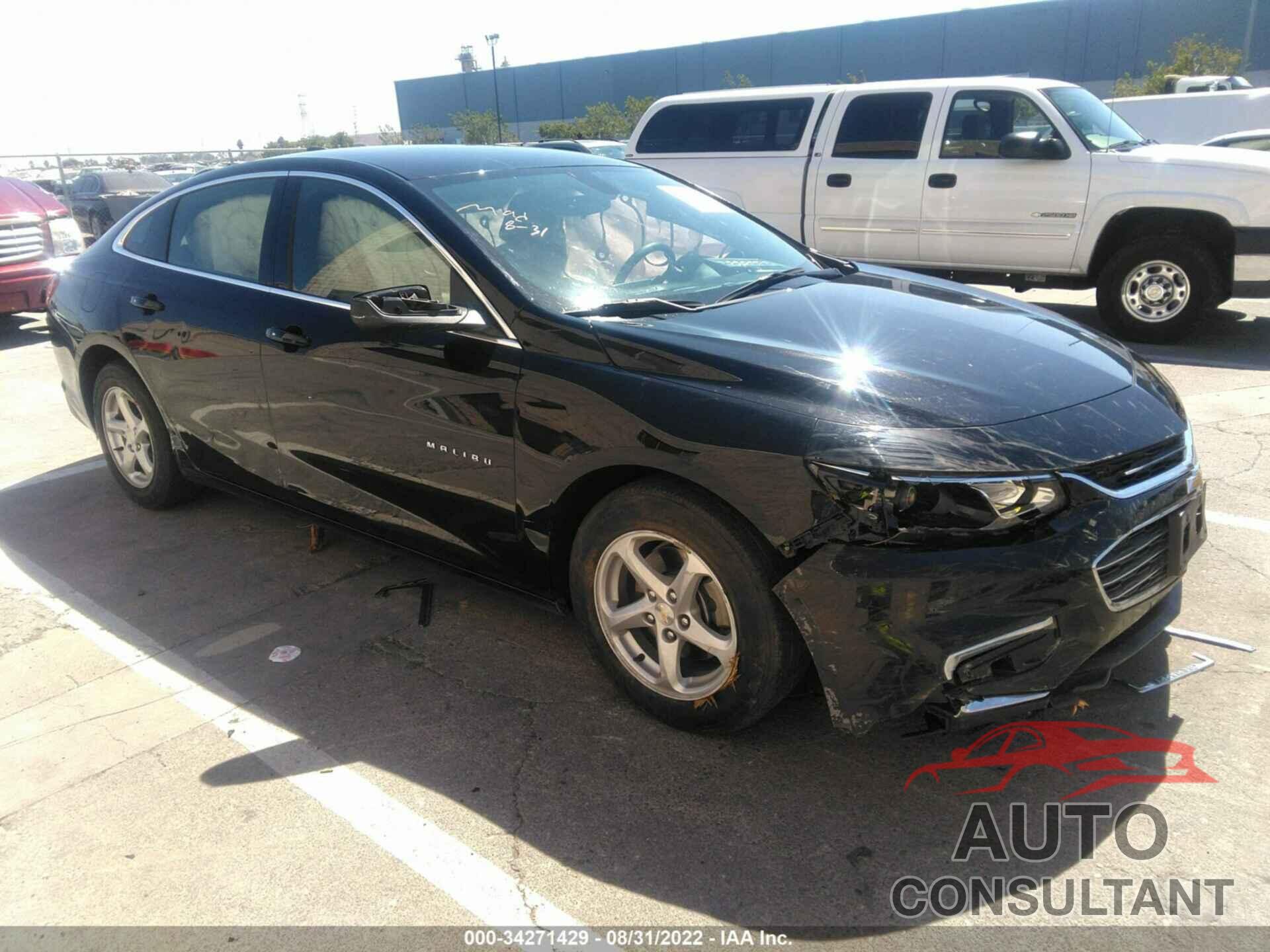 CHEVROLET MALIBU 2018 - 1G1ZB5STXJF209100