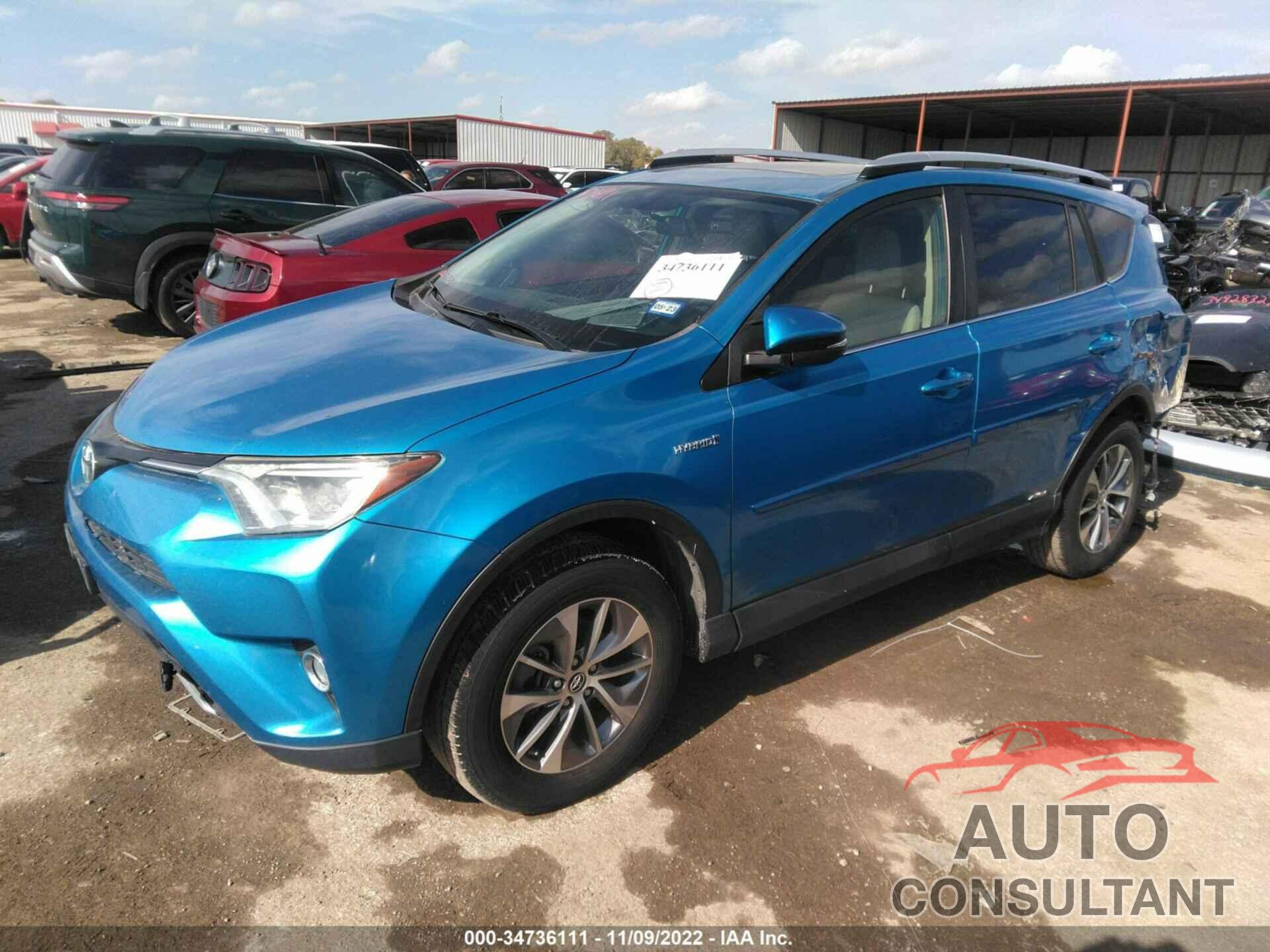 TOYOTA RAV4 HYBRID 2016 - JTMRJREV3GD000655