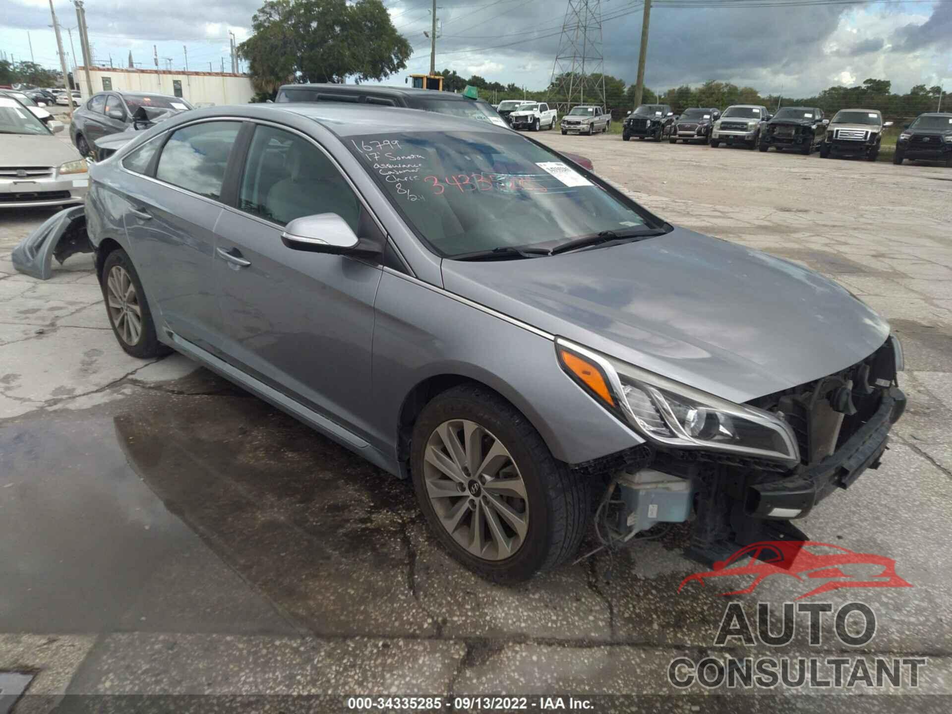 HYUNDAI SONATA 2017 - 5NPE34AF0HH448650