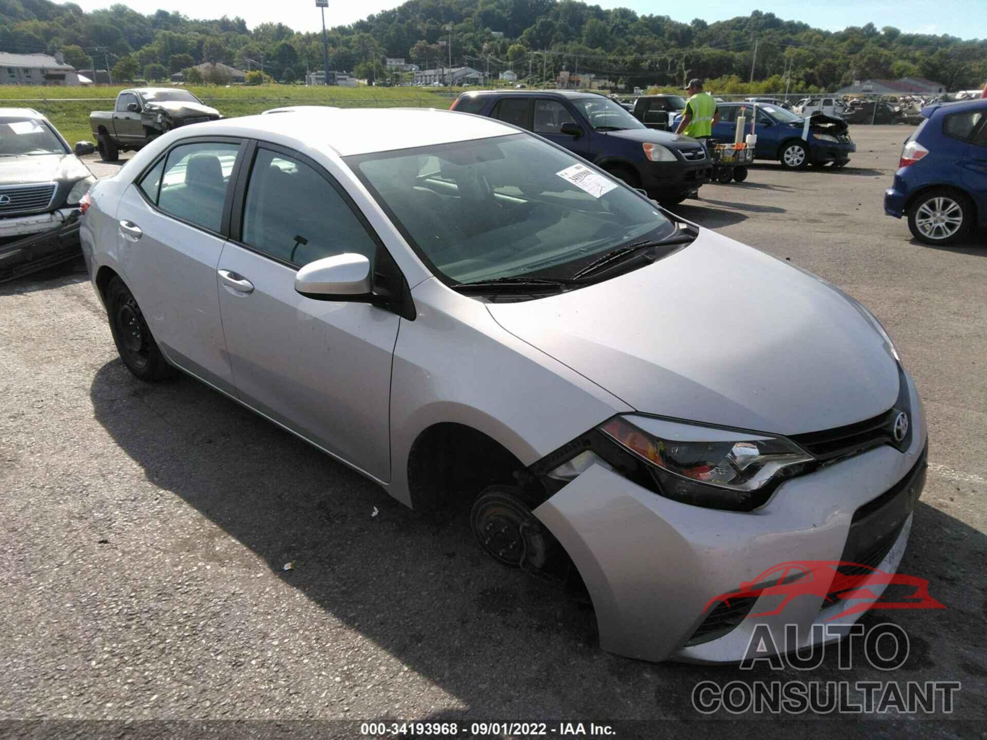 TOYOTA COROLLA 2016 - 5YFBURHE0GP547481