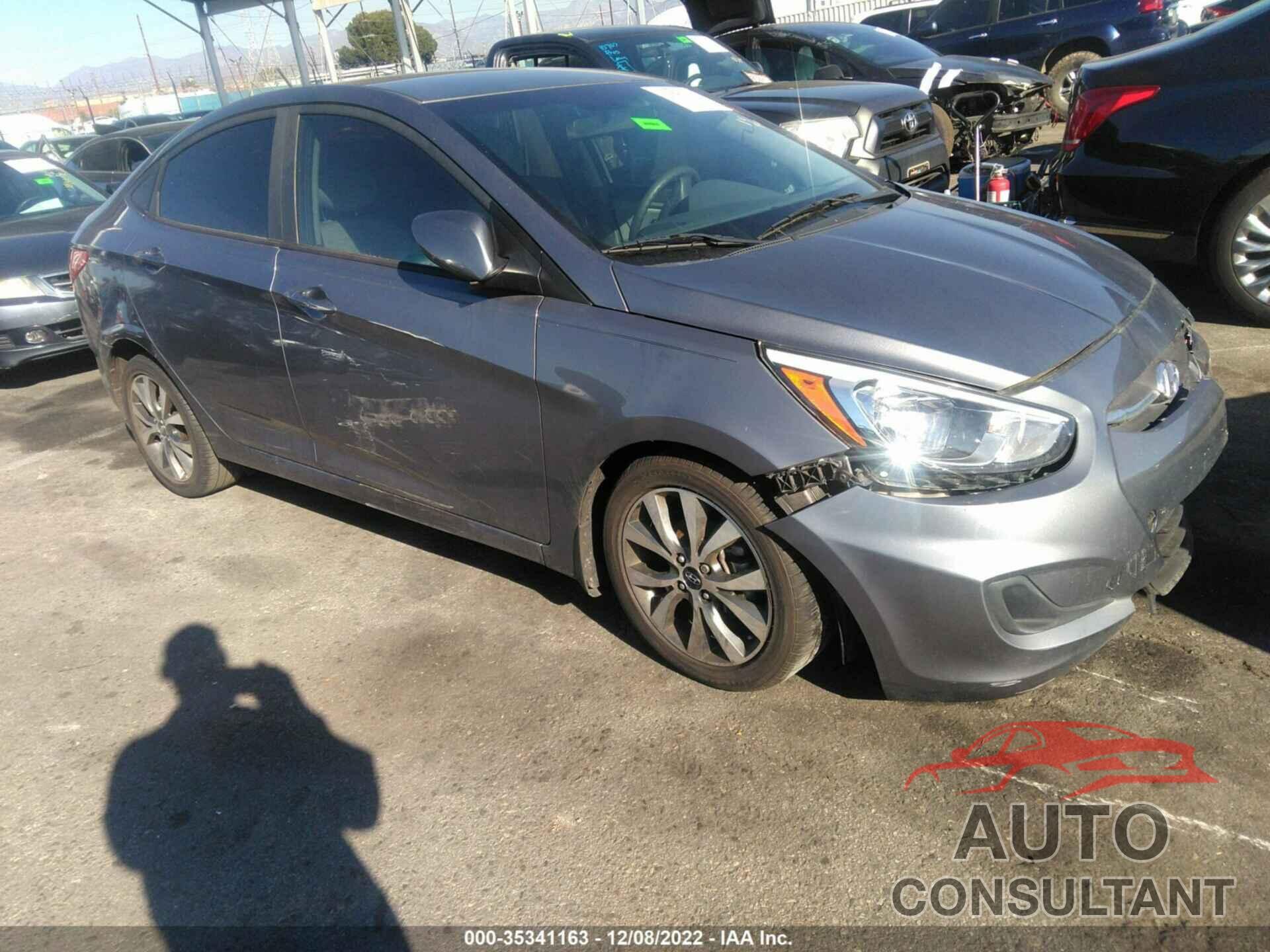 HYUNDAI ACCENT 2017 - KMHCT4AE6HU331140