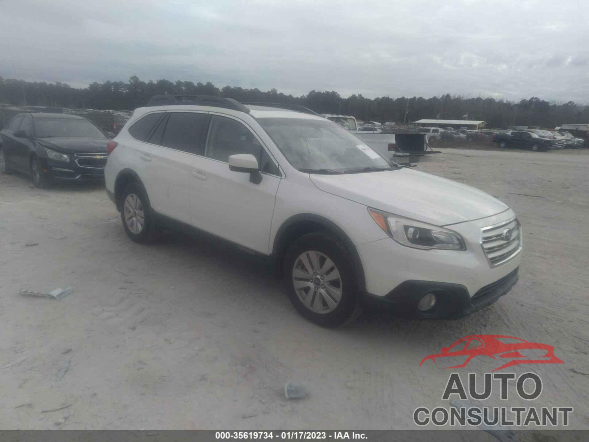 SUBARU OUTBACK 2016 - 4S4BSBDC7G3313604