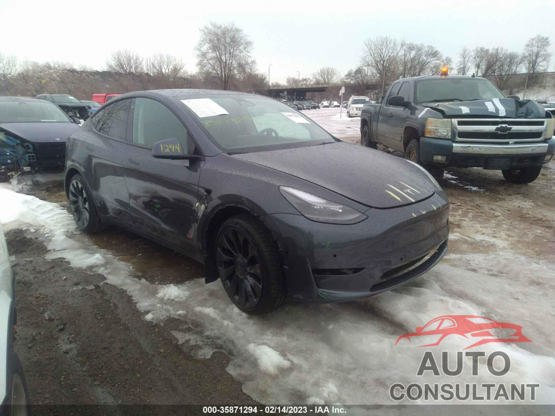 TESLA MODEL Y 2022 - 7SAYGDEF3NF535659