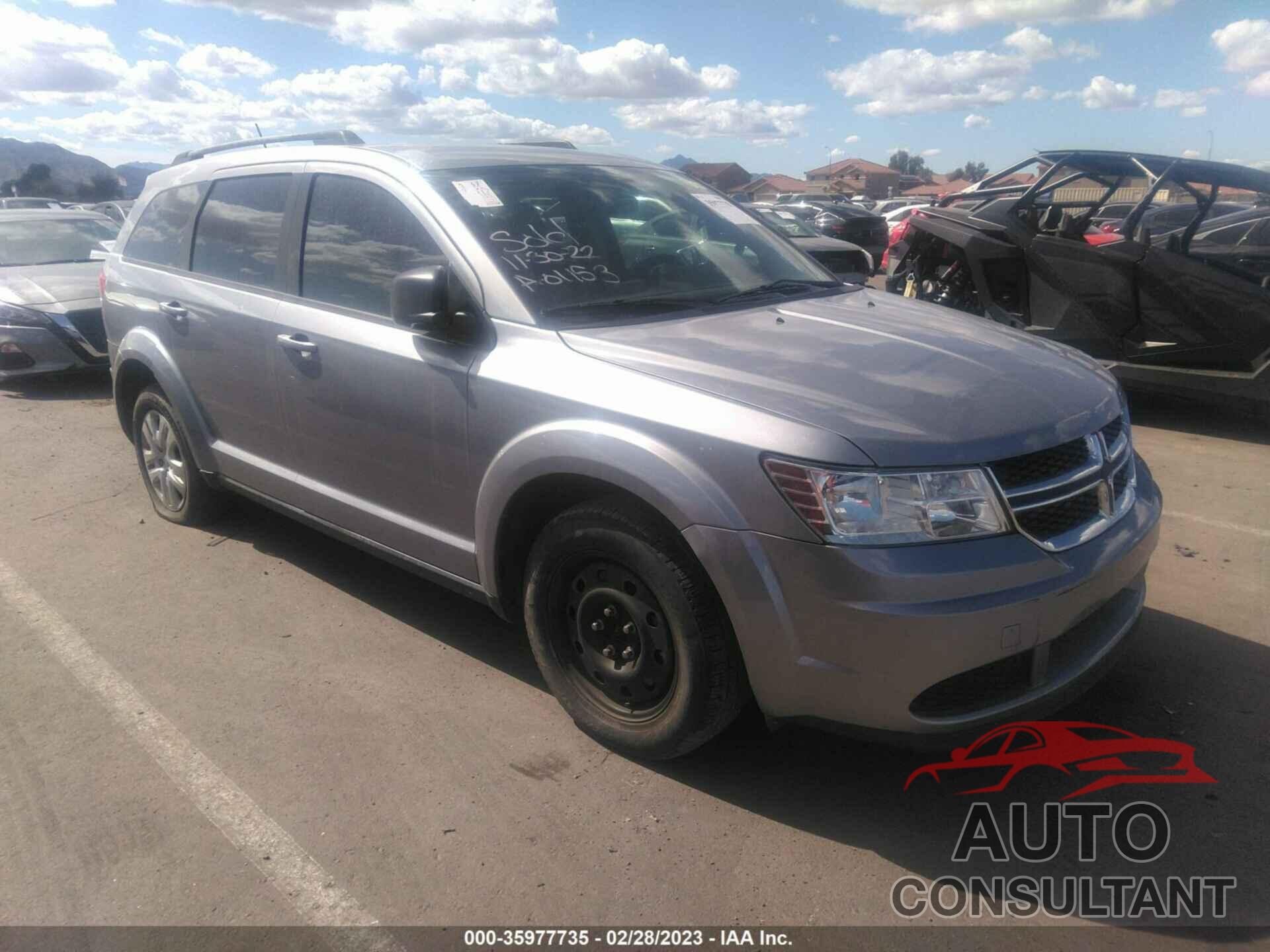 DODGE JOURNEY 2017 - 3C4PDCAB7HT670714