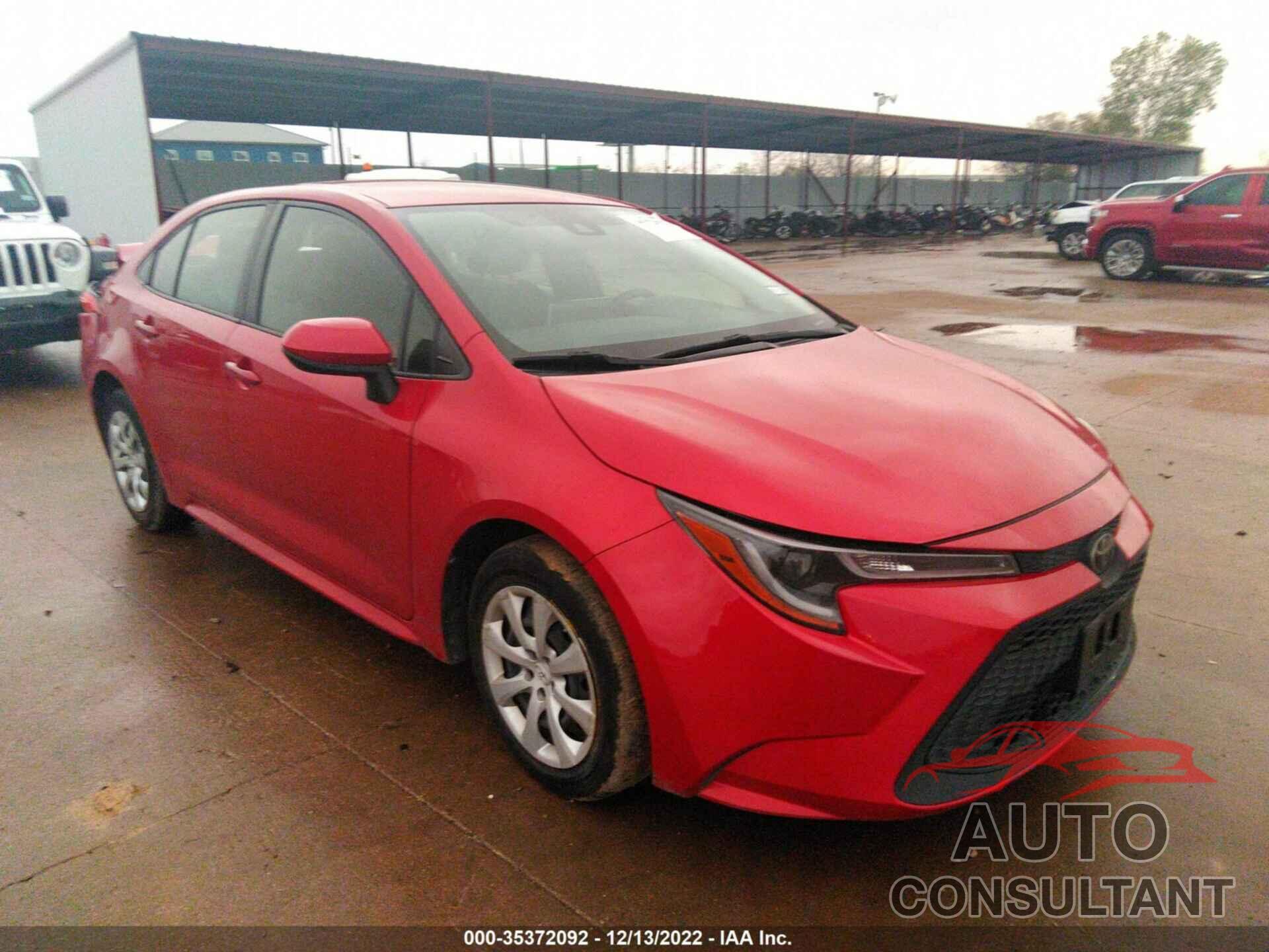 TOYOTA COROLLA 2020 - JTDEPRAE9LJ022271