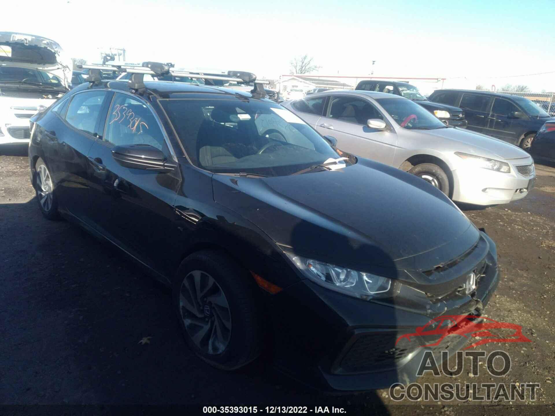 HONDA CIVIC HATCHBACK 2019 - SHHFK7H38KU411483