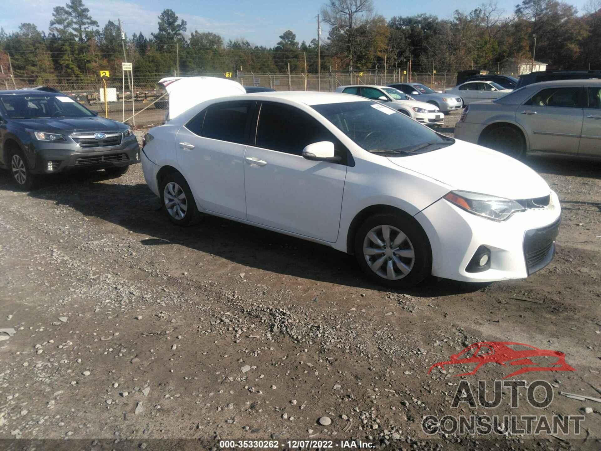 TOYOTA COROLLA 2016 - 5YFBURHE3GP468452
