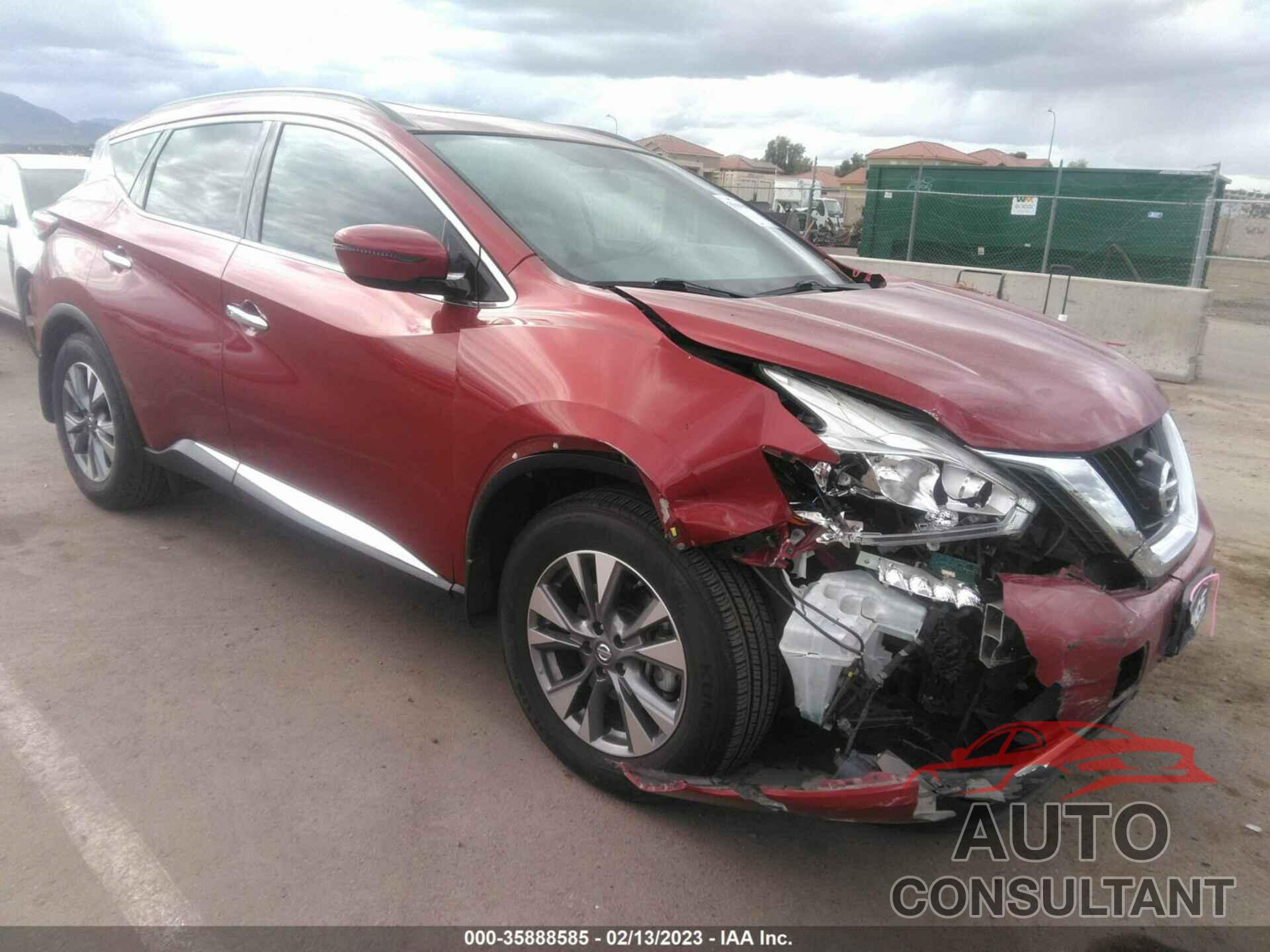 NISSAN MURANO 2016 - 5N1AZ2MG1GN108309