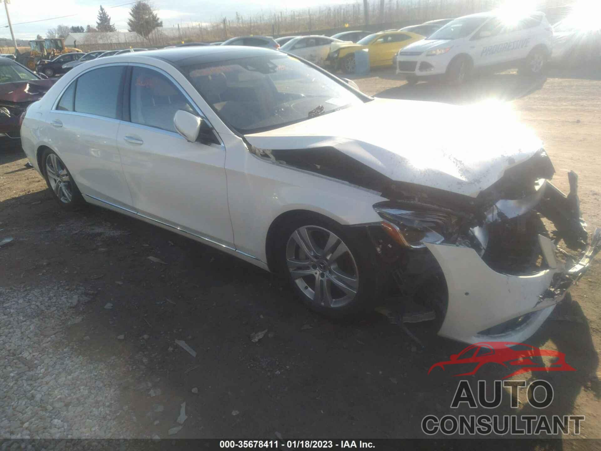MERCEDES-BENZ S-CLASS 2019 - WDDUG8GBXKA432861