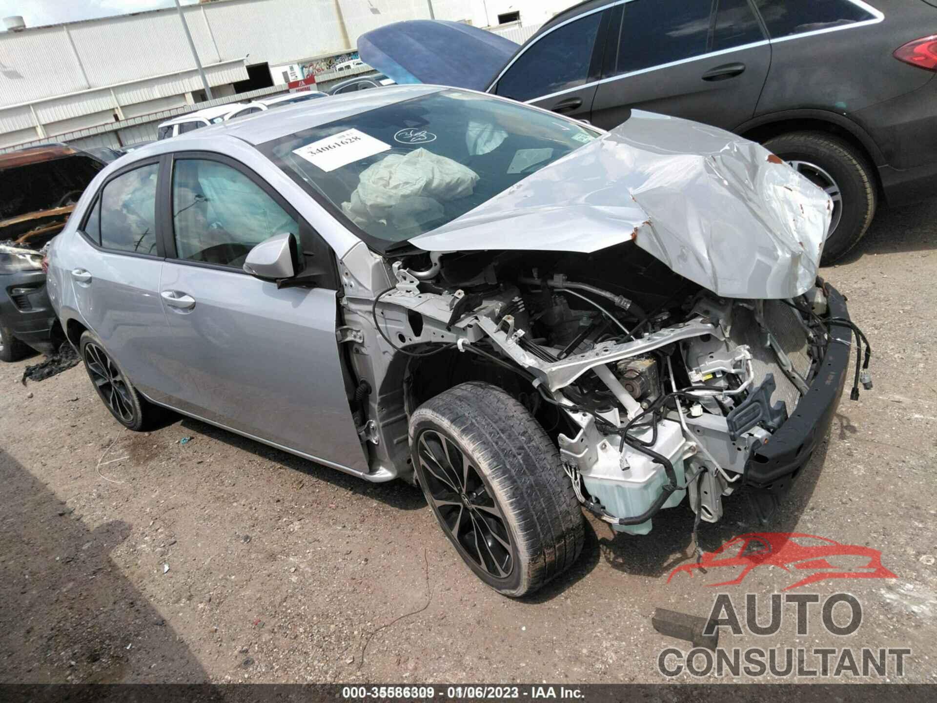 TOYOTA COROLLA 2019 - 5YFBURHE4KP919932
