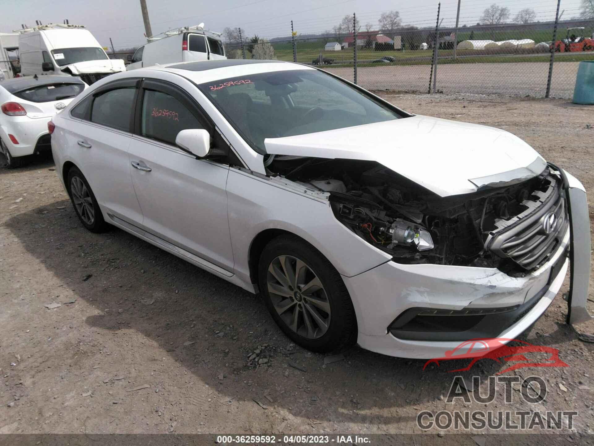 HYUNDAI SONATA 2017 - 5NPE34AF5HH462642