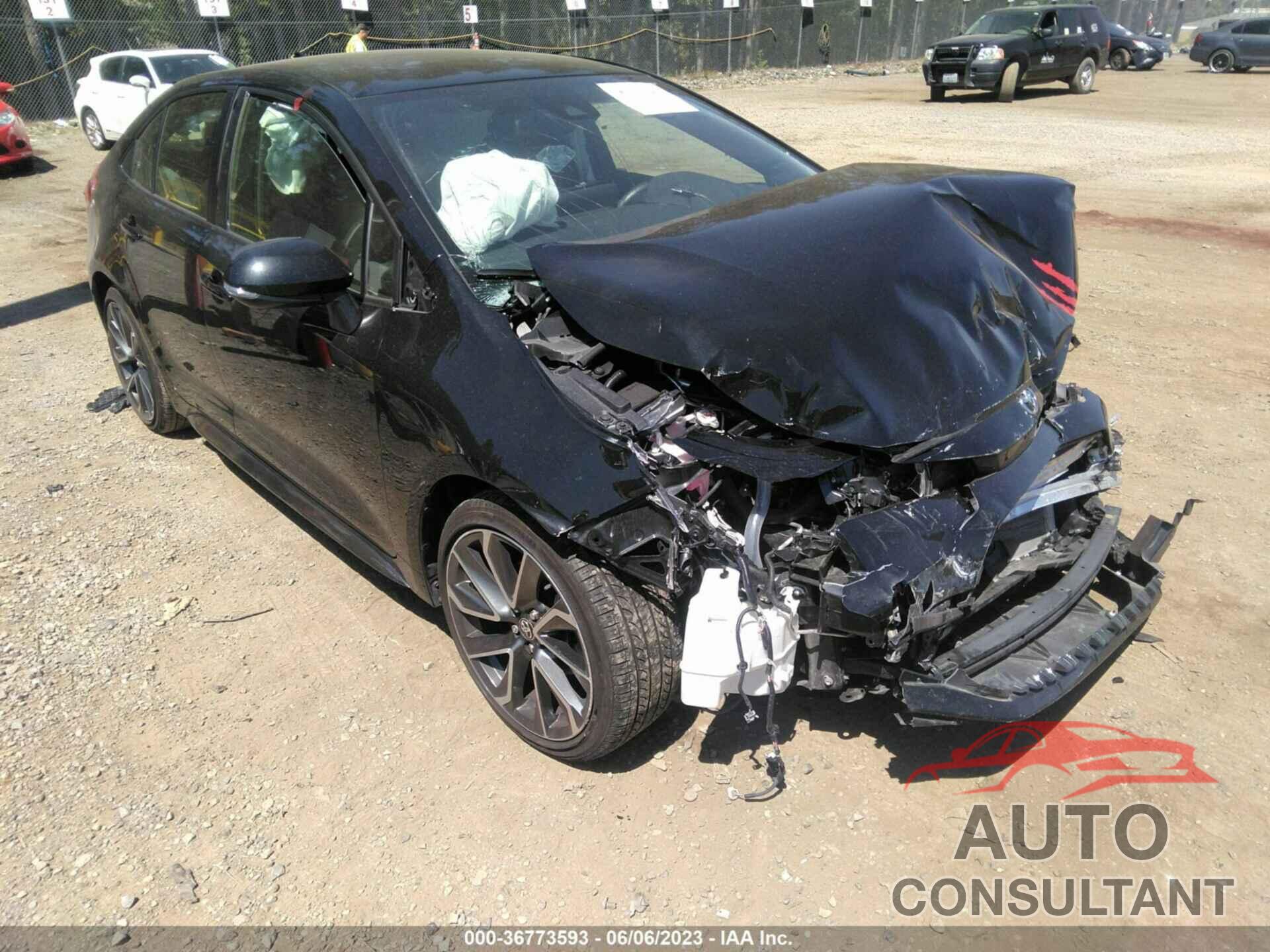 TOYOTA COROLLA 2021 - JTDS4MCE9MJ066560
