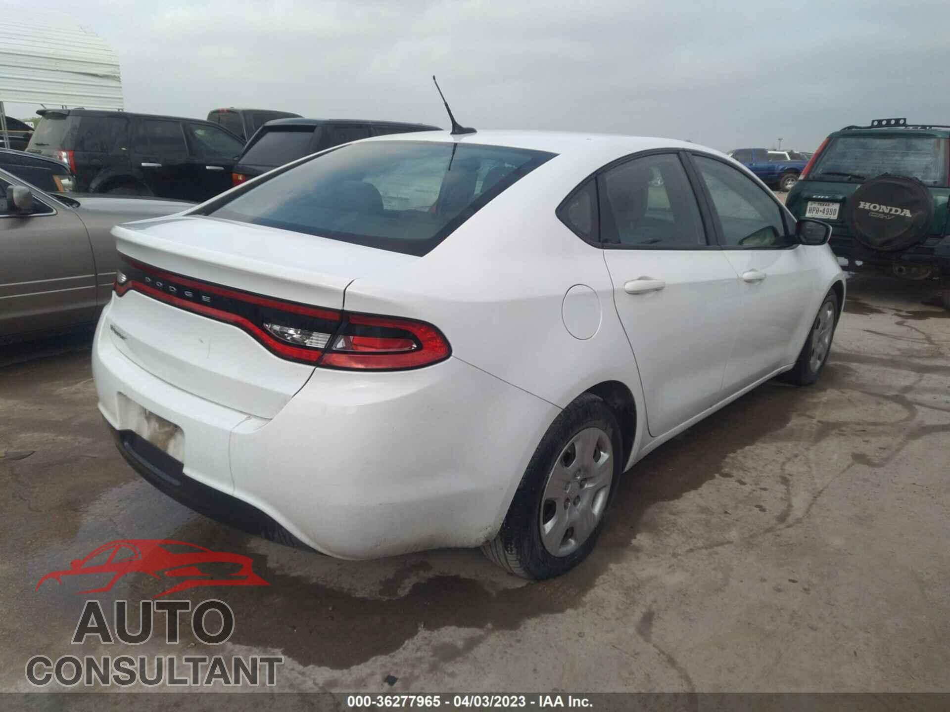DODGE DART 2015 - 1C3CDFAA9FD416078