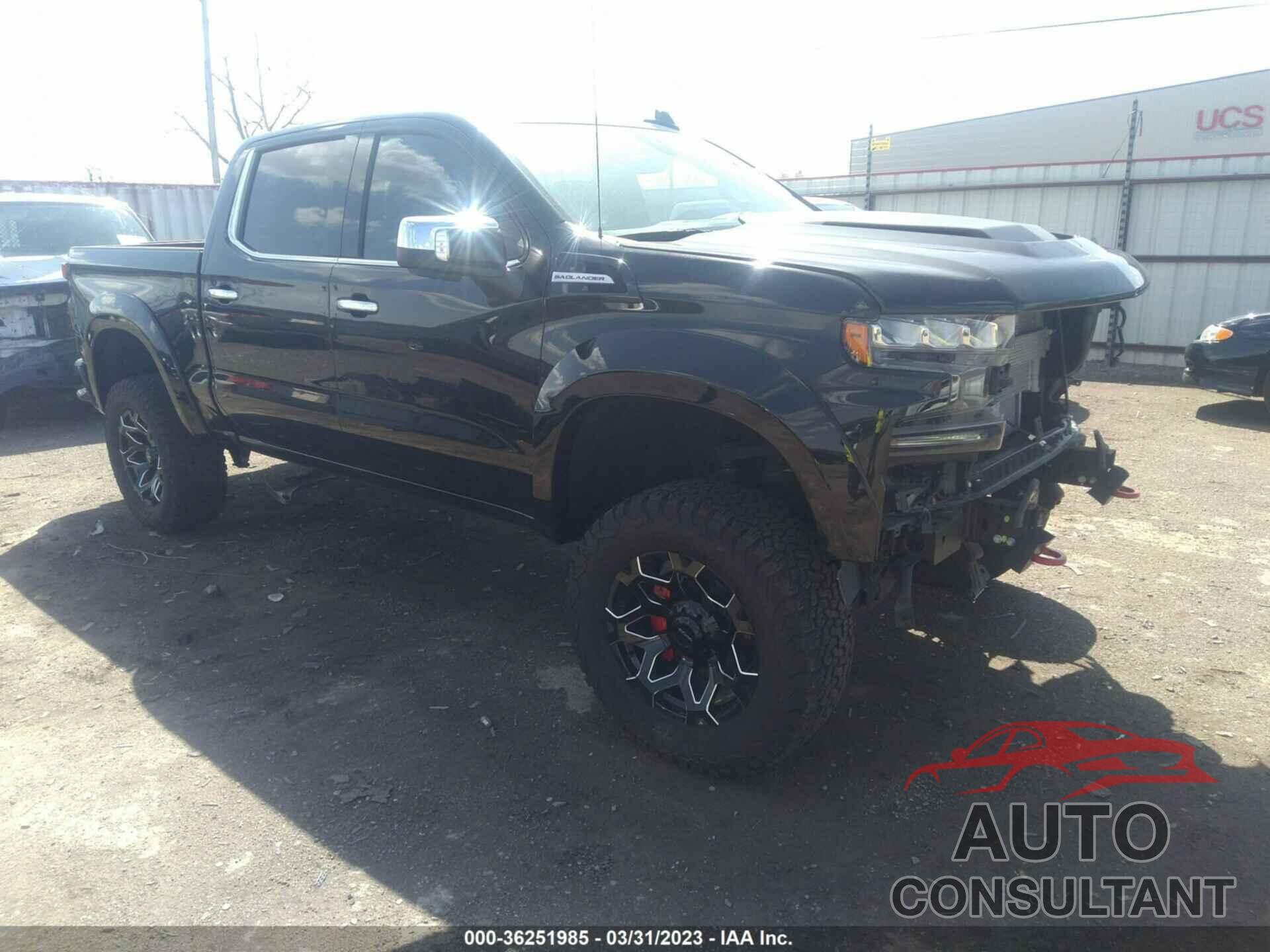 CHEVROLET SILVERADO 1500 2021 - 1GCUYGEL6MZ101034