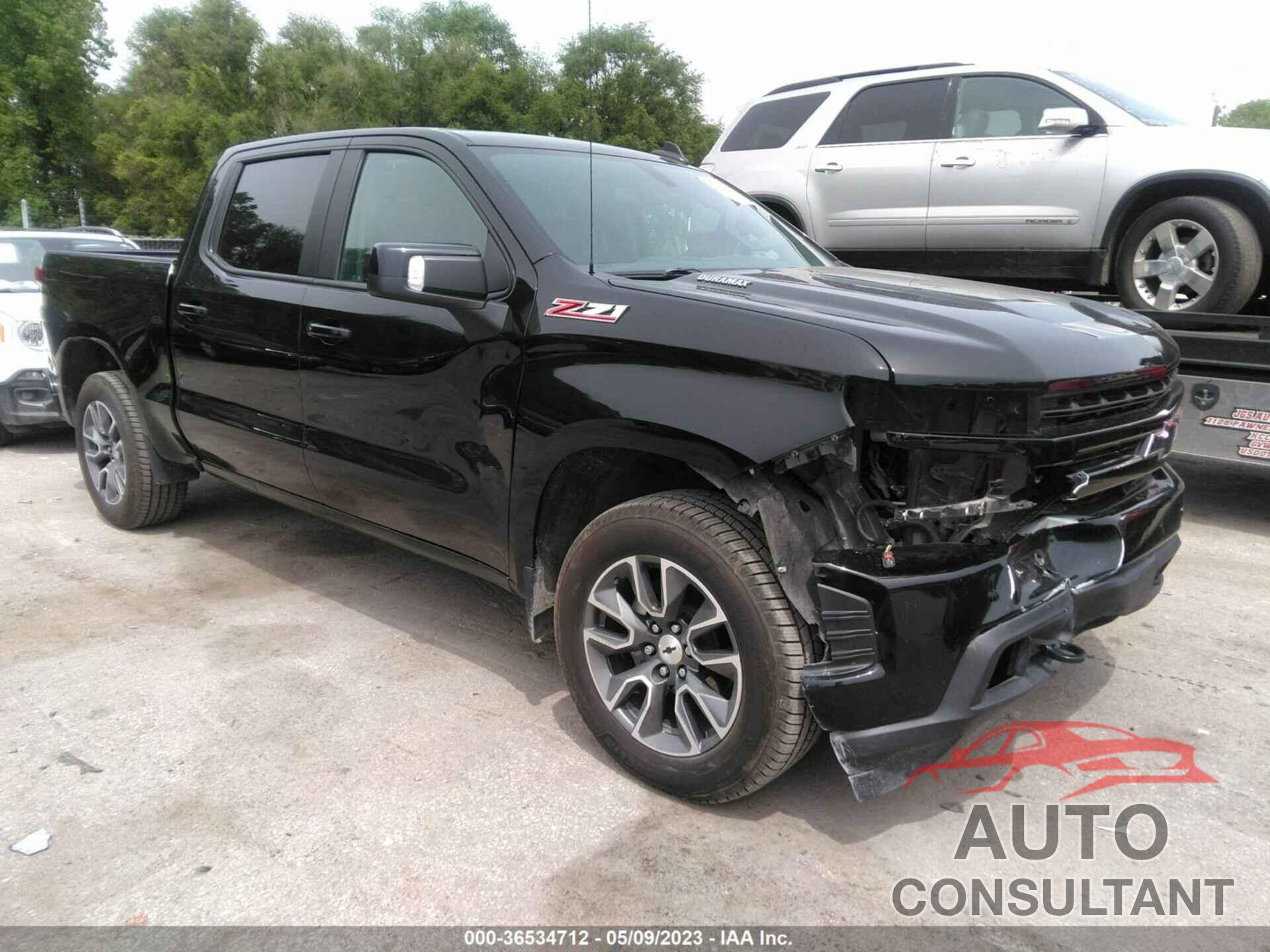 CHEVROLET SILVERADO 1500 2021 - 3GCUYEET7MG244711