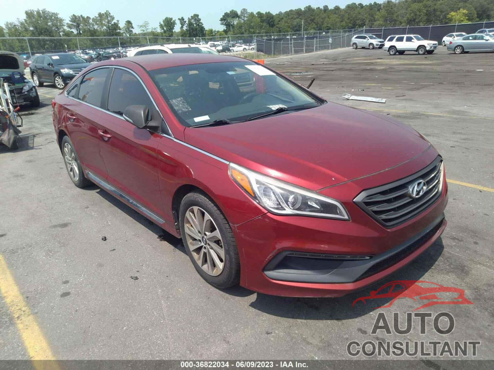 HYUNDAI SONATA 2015 - 5NPE34AF8FH249312