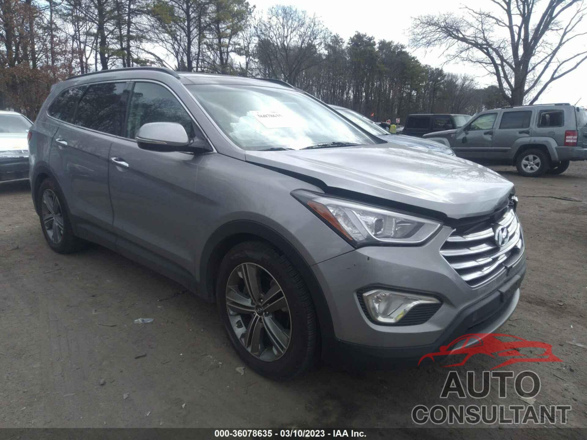 HYUNDAI SANTA FE 2015 - KM8SRDHF9FU102473