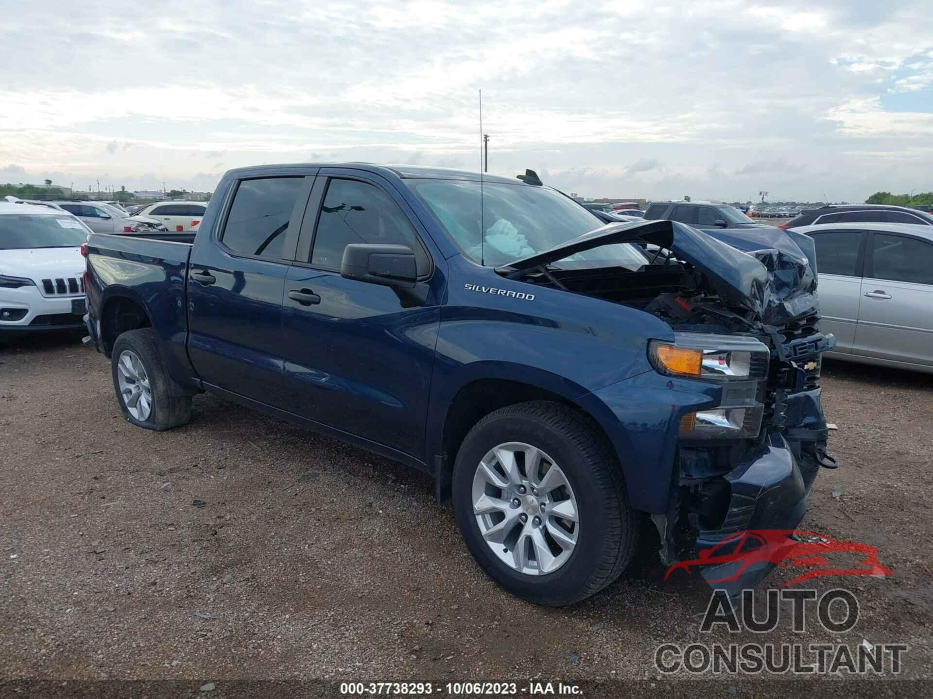 CHEVROLET SILVERADO 1500 2021 - 3GCPWBEK2MG327357