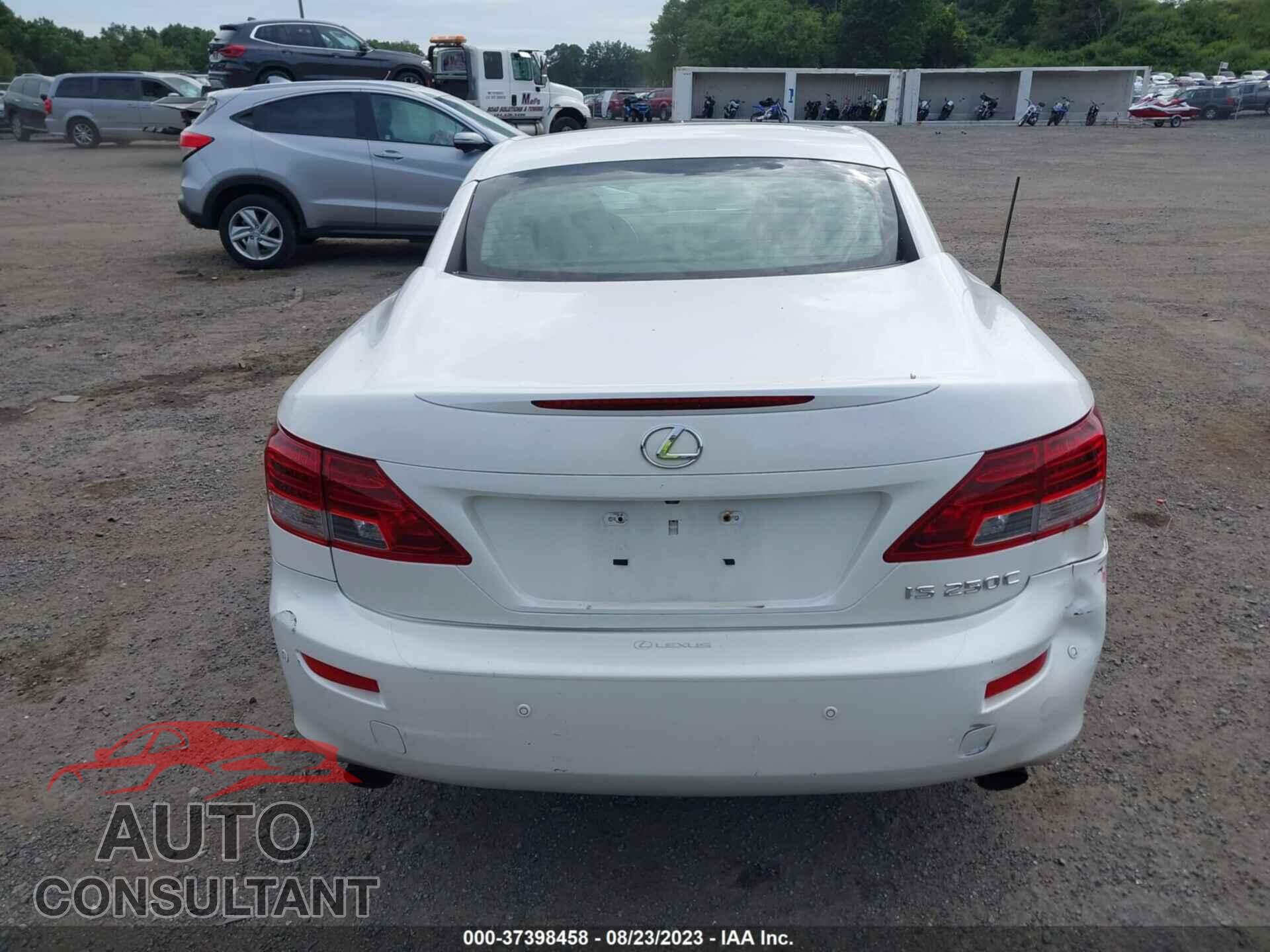LEXUS IS 250C 2011 - JTHFF2C29B2517496