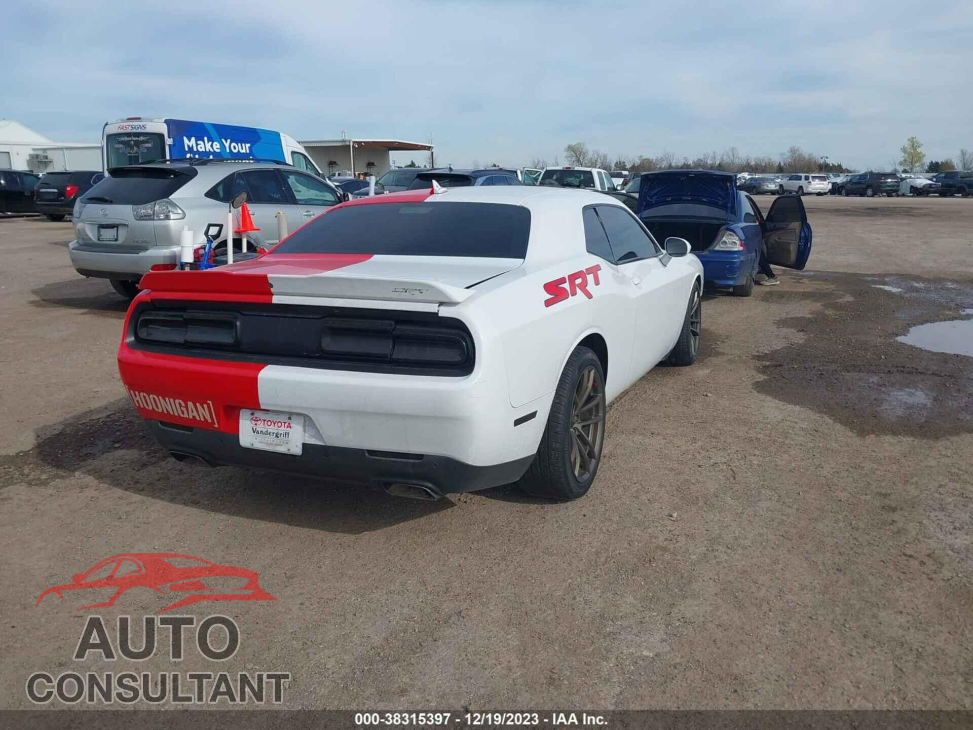 DODGE CHALLENGER 2017 - 2C3CDZDJ7HH555256