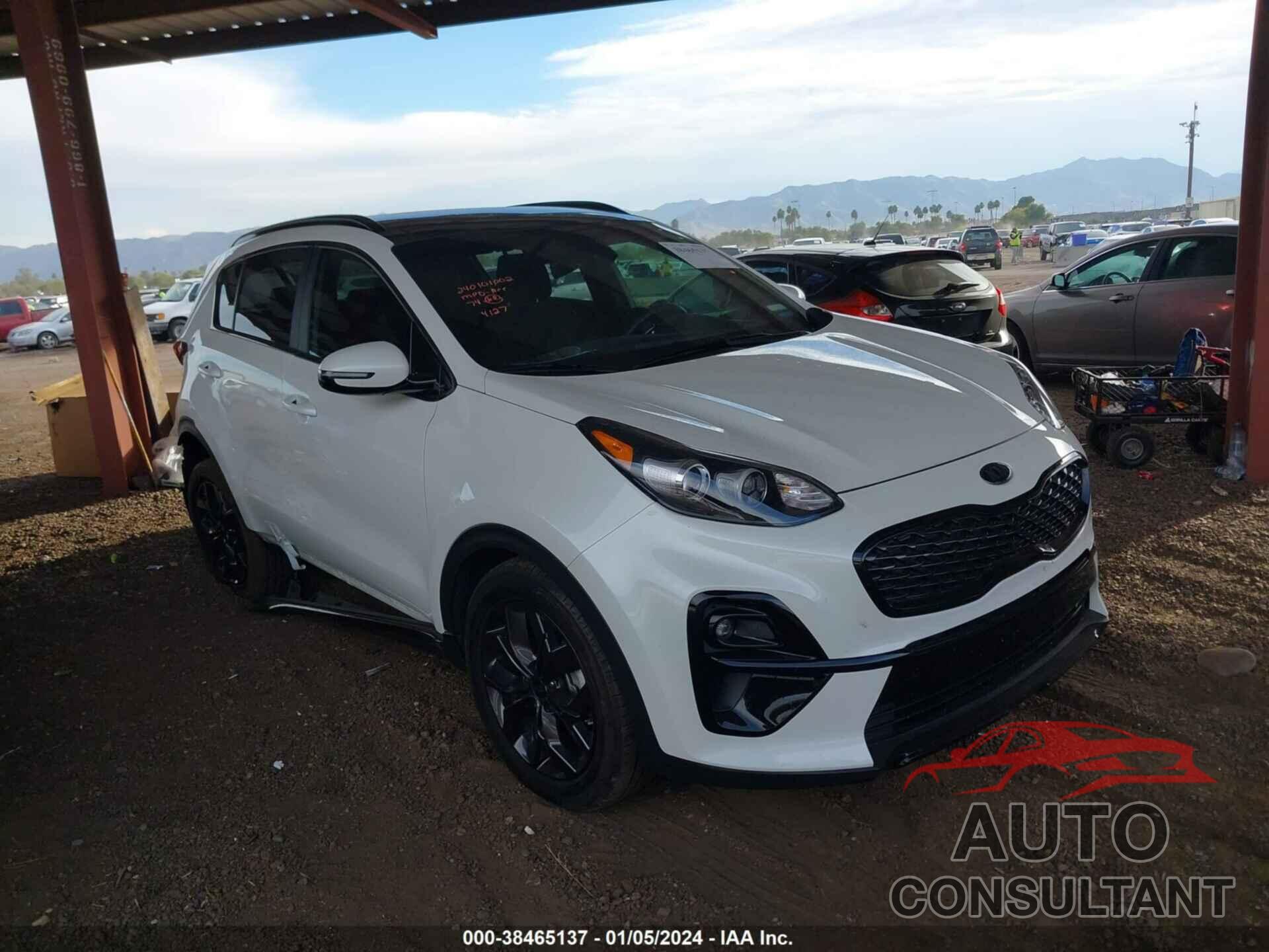 KIA SPORTAGE 2022 - KNDP63AC2N7984127
