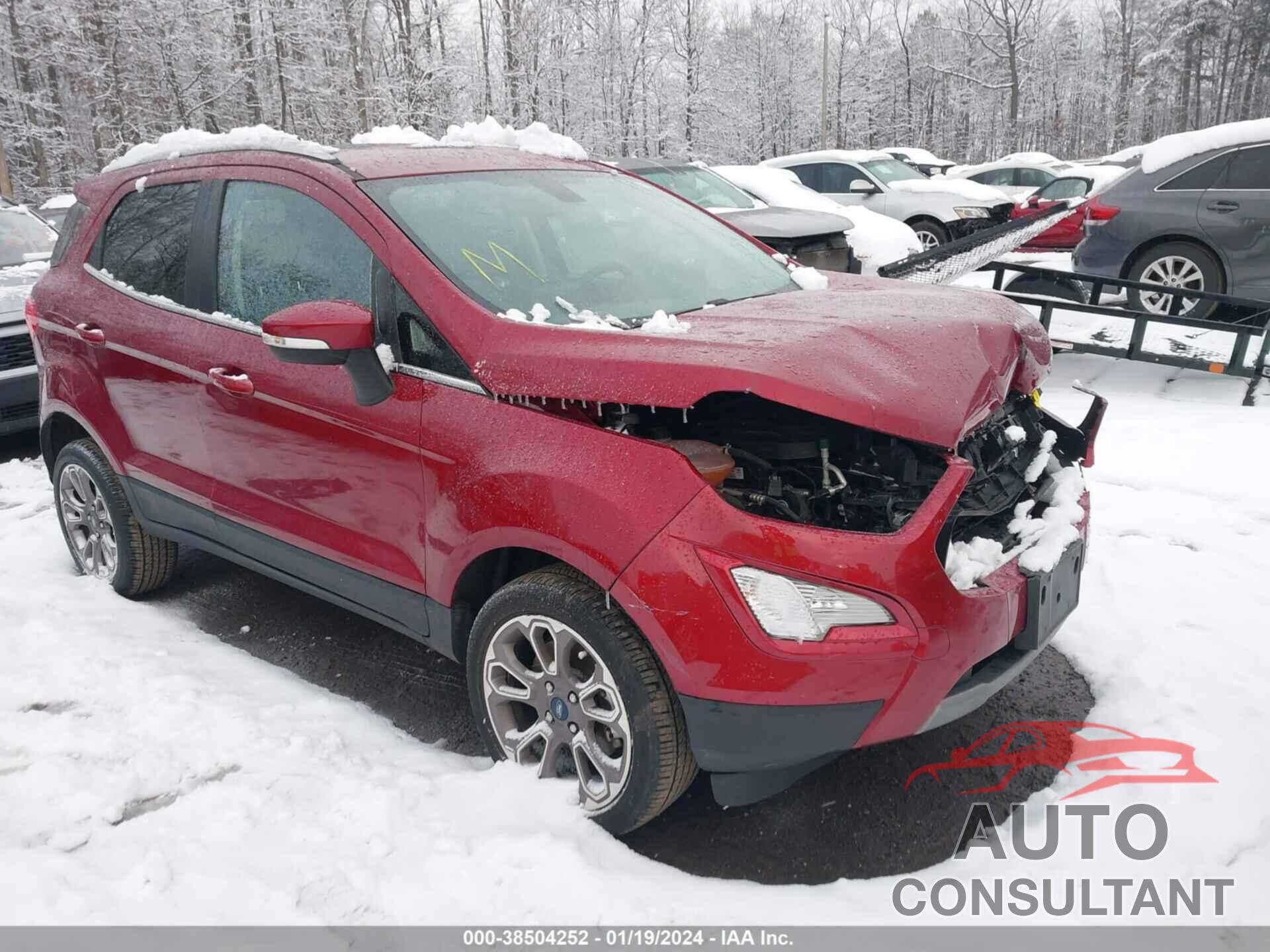 FORD ECOSPORT 2020 - MAJ6S3KLXLC332694