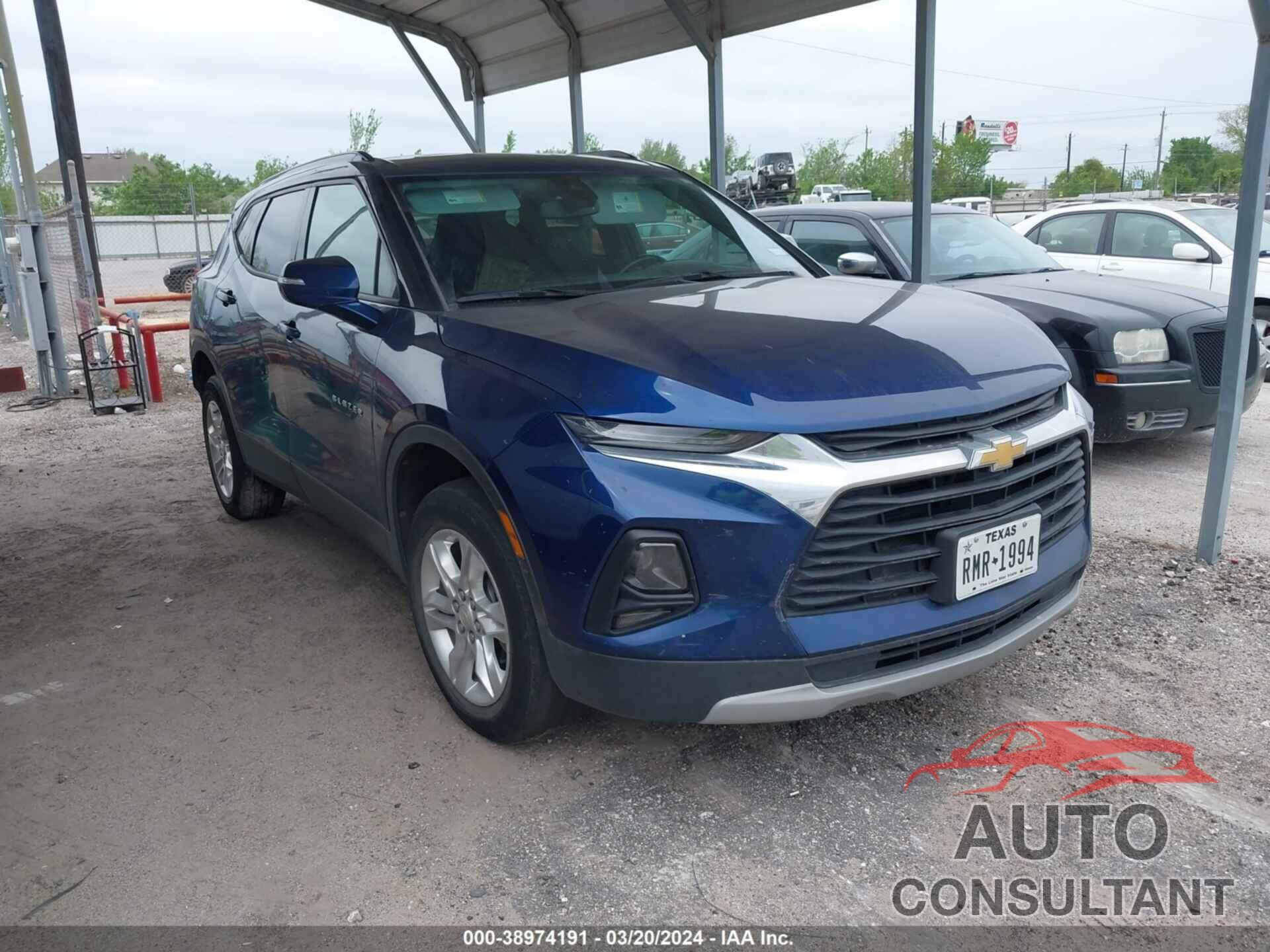 CHEVROLET BLAZER 2022 - 3GNKBDR47NS157824