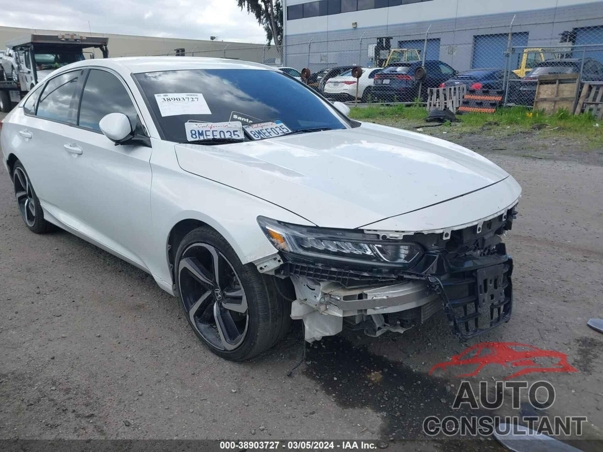 HONDA ACCORD 2018 - 1HGCV1F3XJA139250