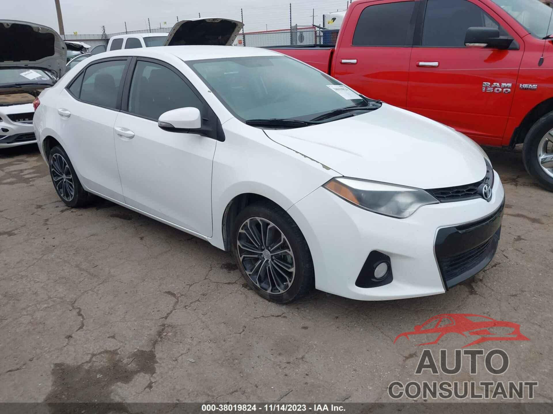 TOYOTA COROLLA 2016 - 5YFBURHE8GP557403