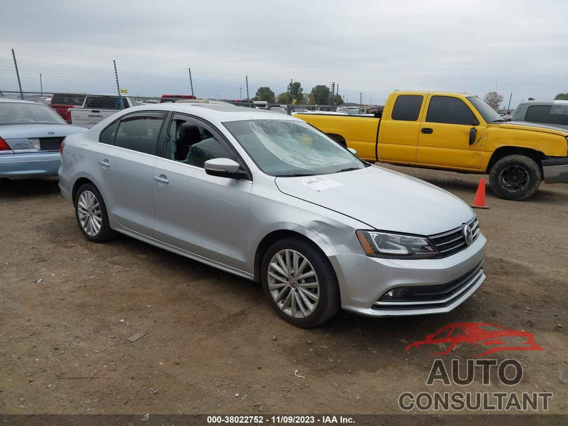 VOLKSWAGEN JETTA 2016 - 3VWL17AJ8GM309259