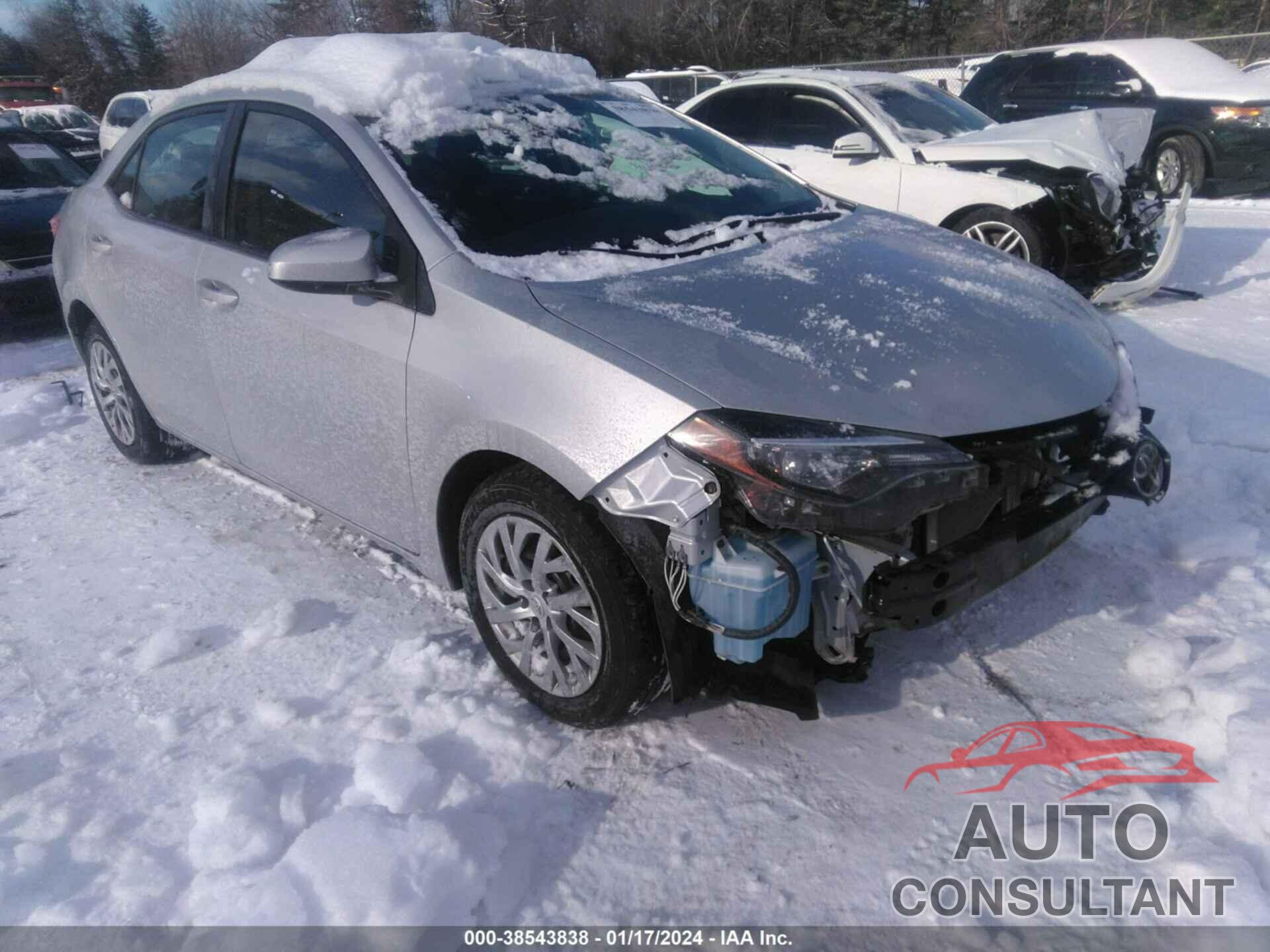 TOYOTA COROLLA 2018 - 2T1BURHE9JC090922