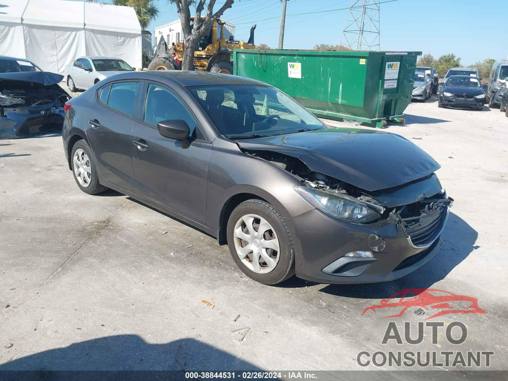 MAZDA MAZDA3 2016 - 3MZBM1T7XGM325402