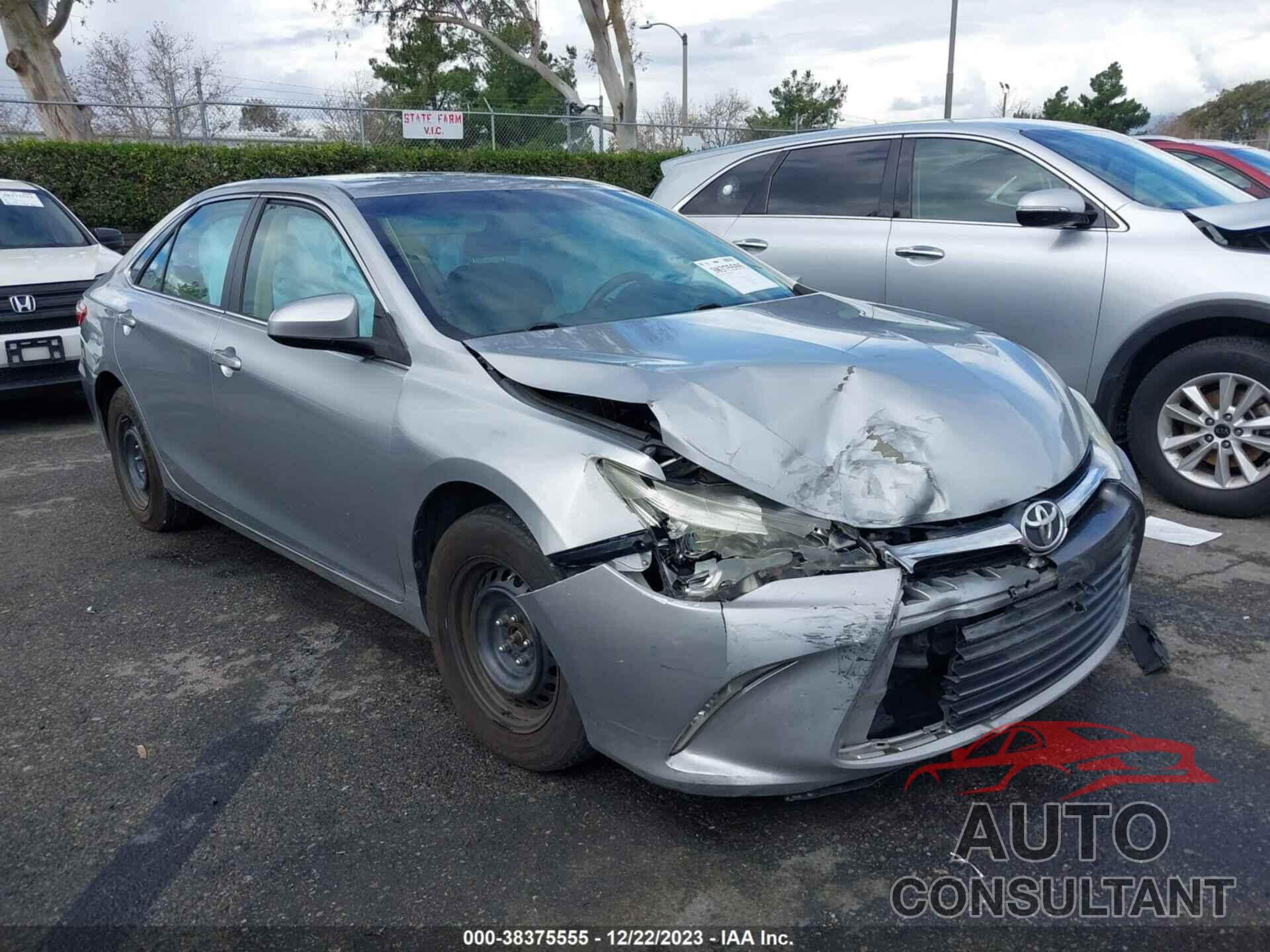 TOYOTA CAMRY 2016 - 4T4BF1FK6GR519032
