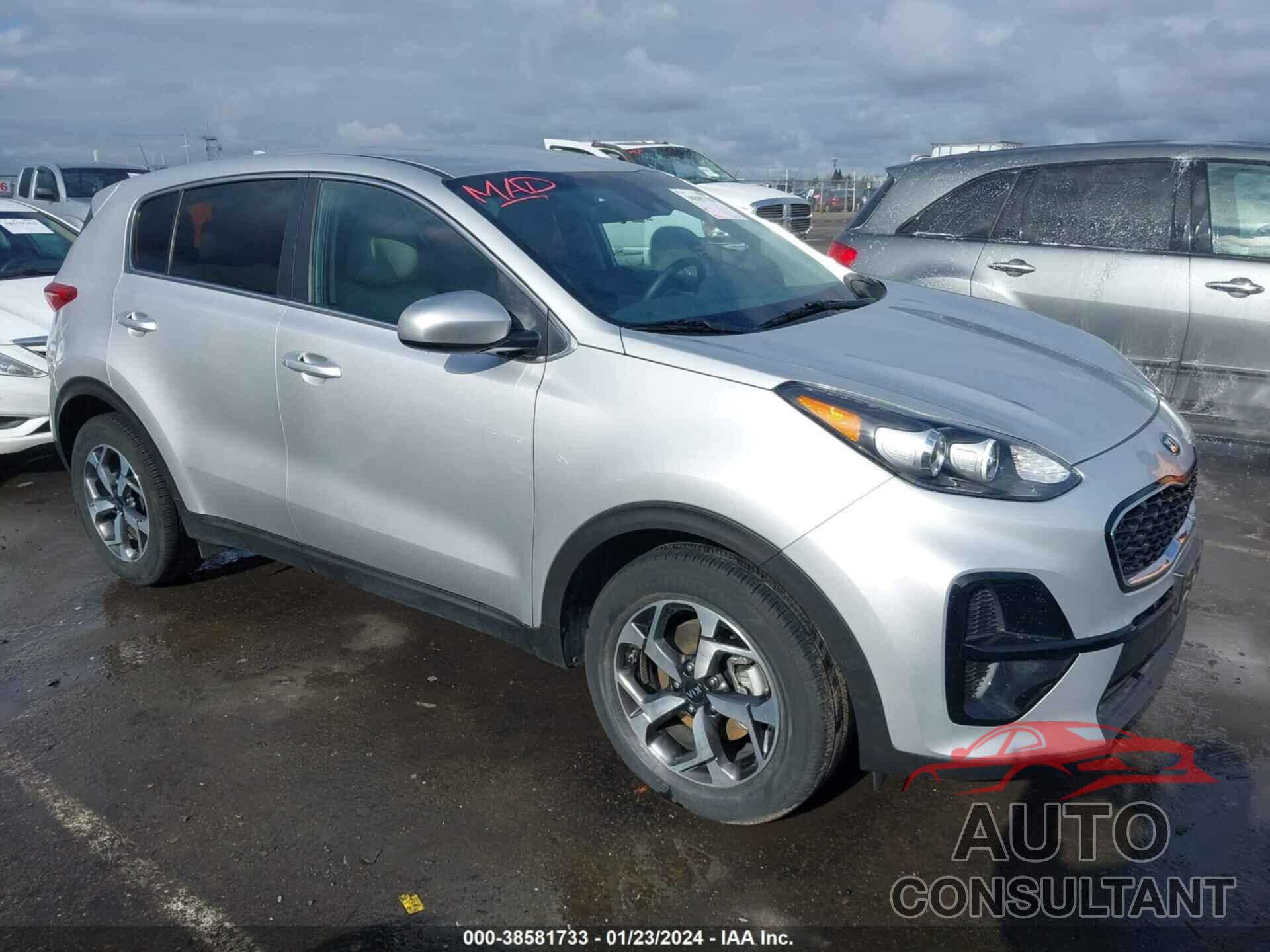 KIA SPORTAGE 2021 - KNDPM3AC0M7862760