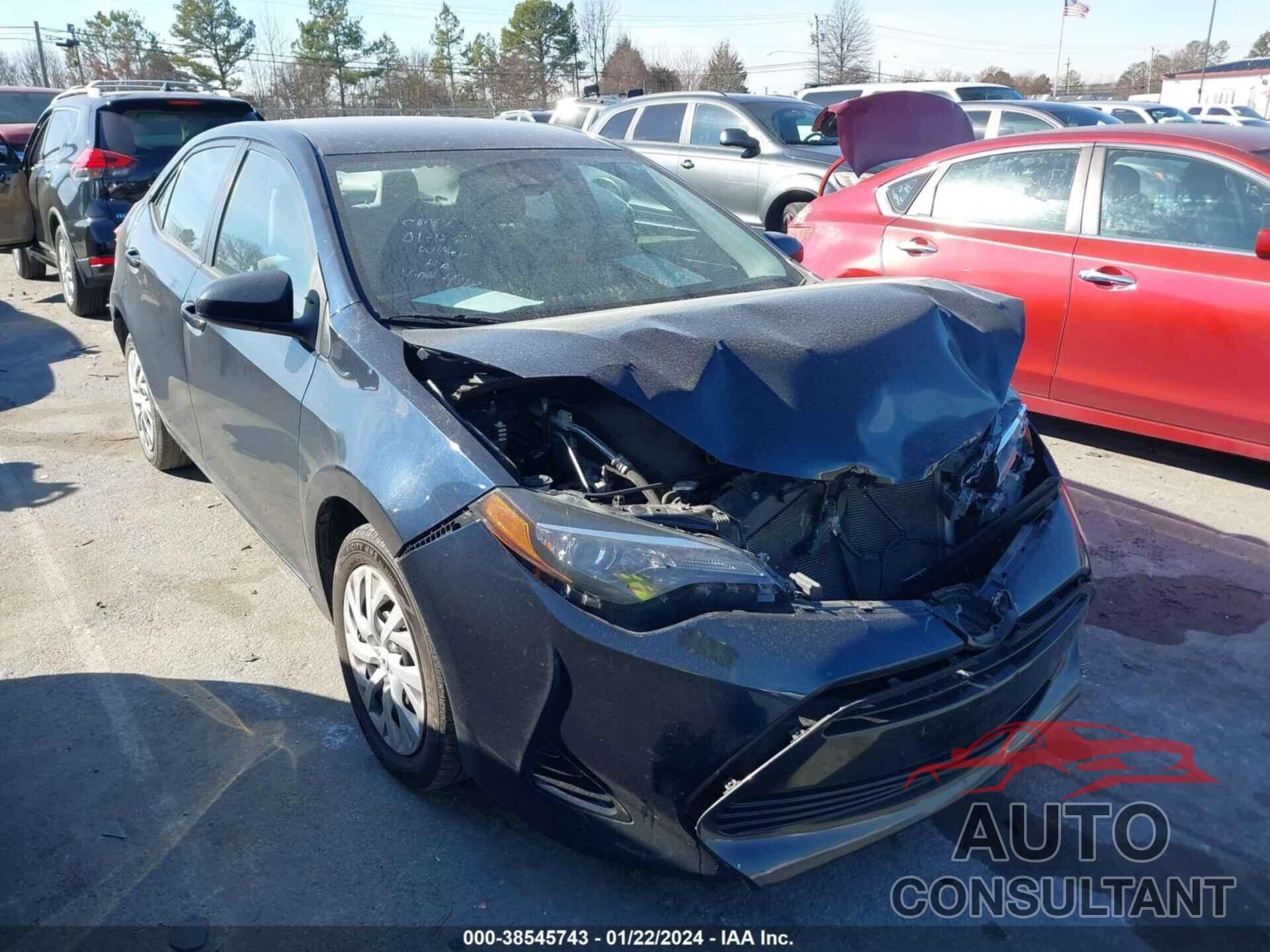 TOYOTA COROLLA 2017 - 5YFBURHE4HP714118