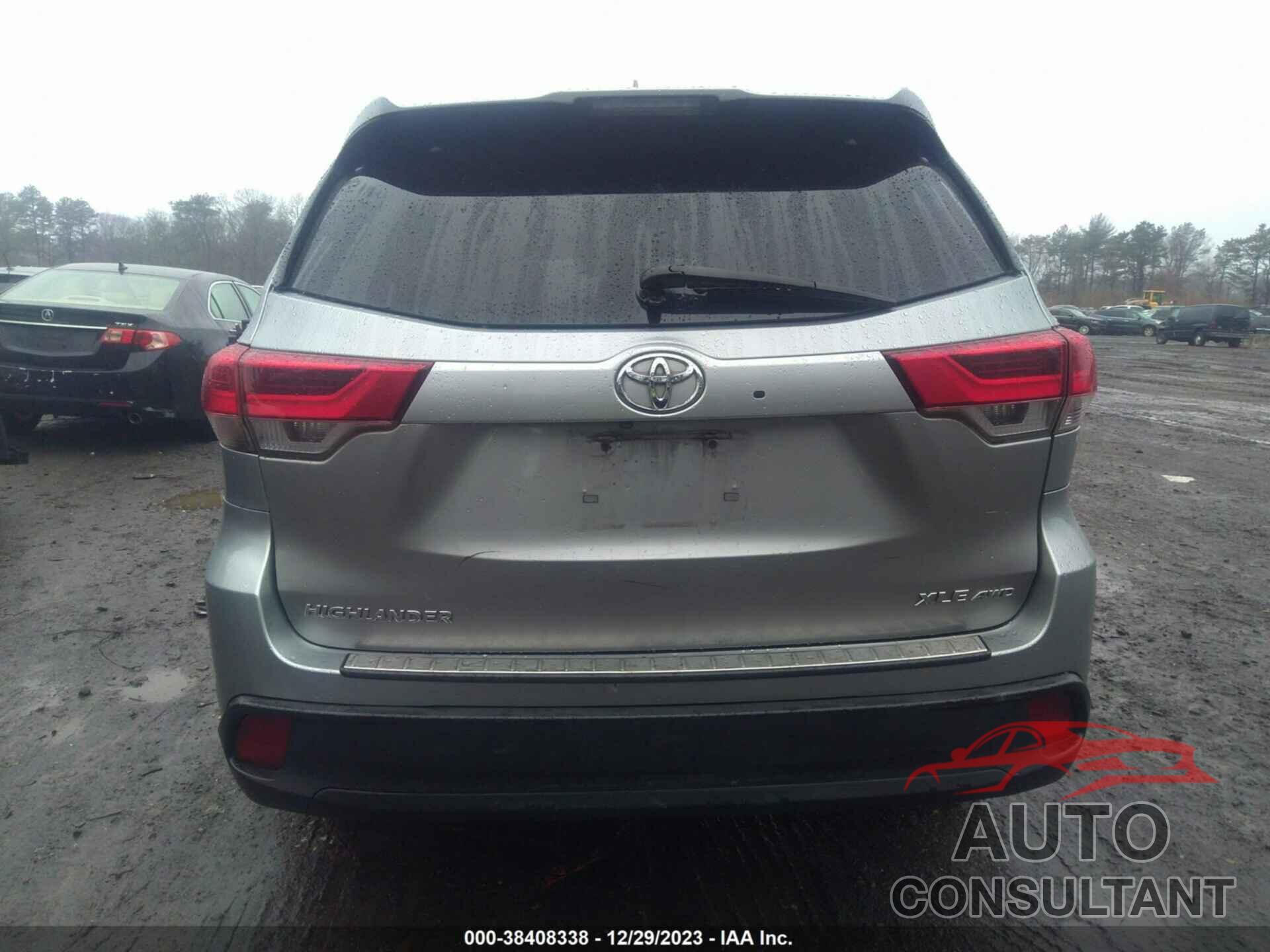 TOYOTA HIGHLANDER 2017 - 5TDJZRFH0HS453586