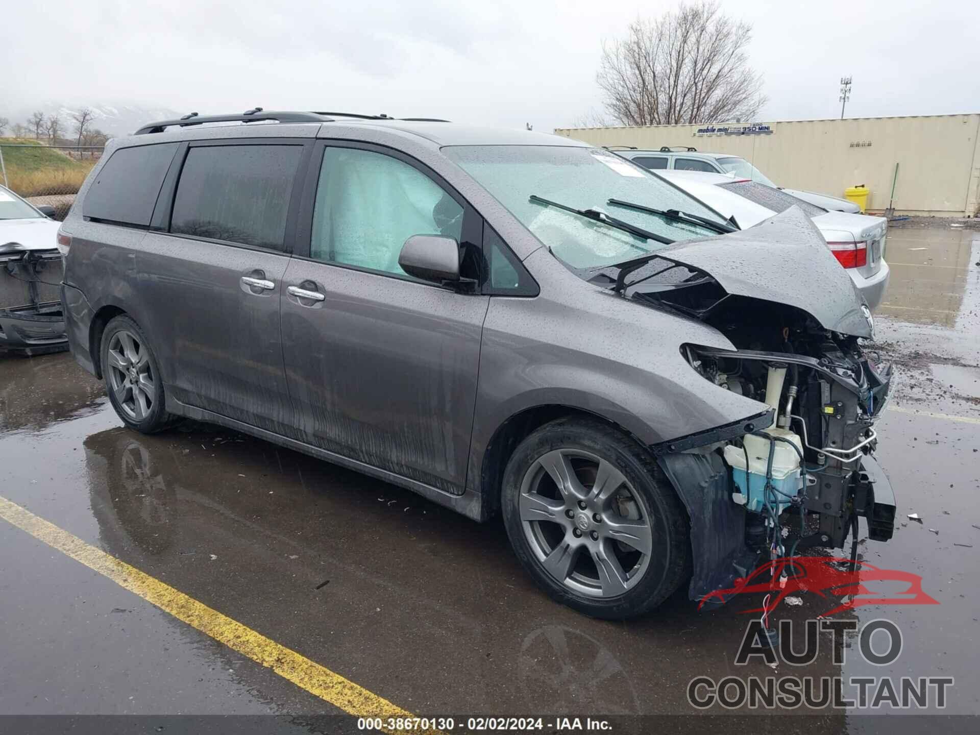 TOYOTA SIENNA 2017 - 5TDXZ3DC8HS795088