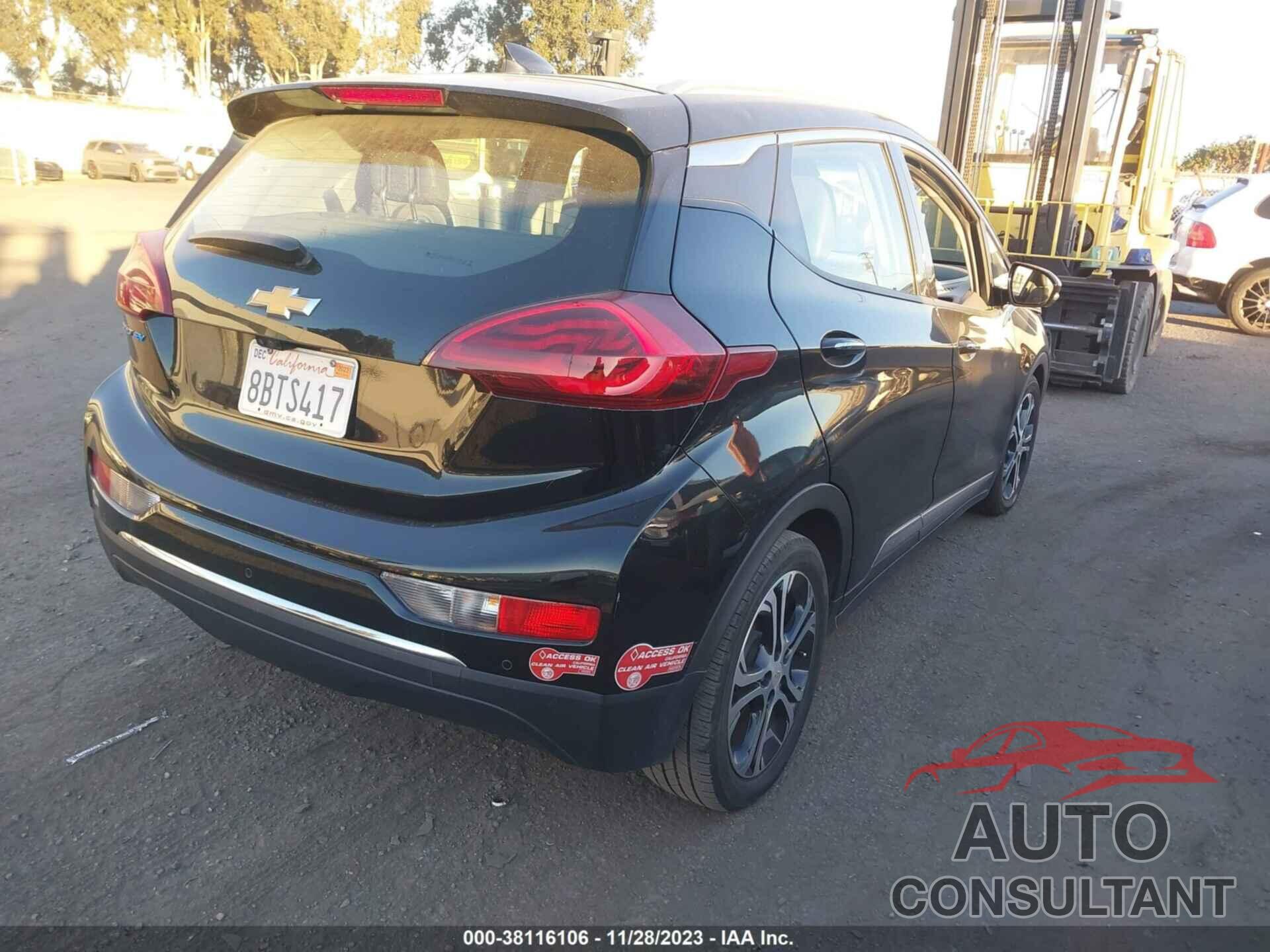 CHEVROLET BOLT EV 2017 - 1G1FX6S00H4186531