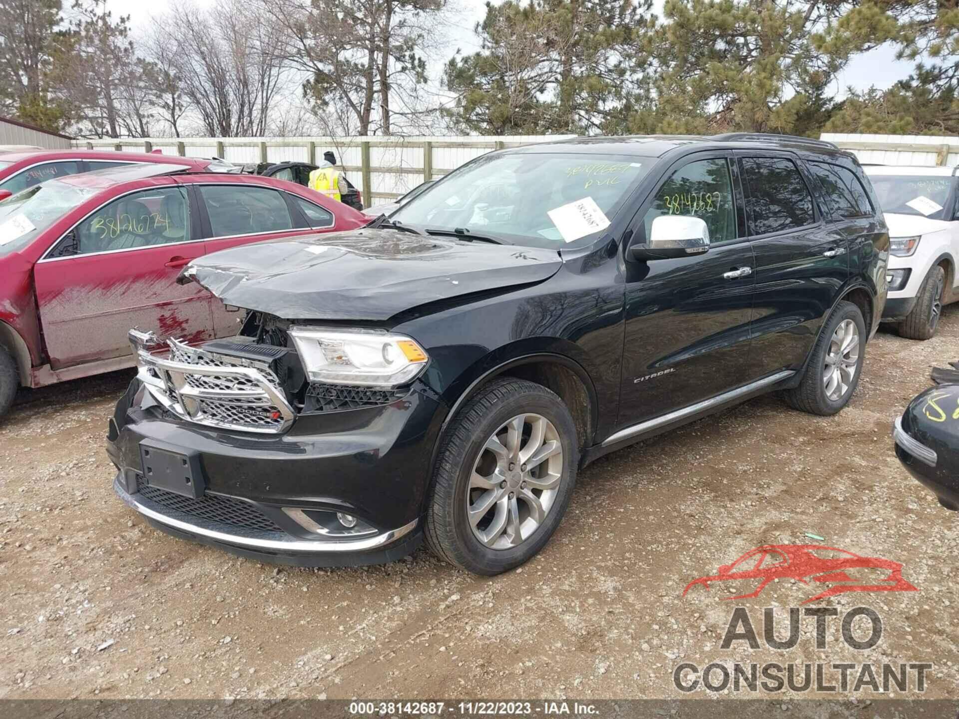 DODGE DURANGO 2016 - 1C4RDJEG9GC481821