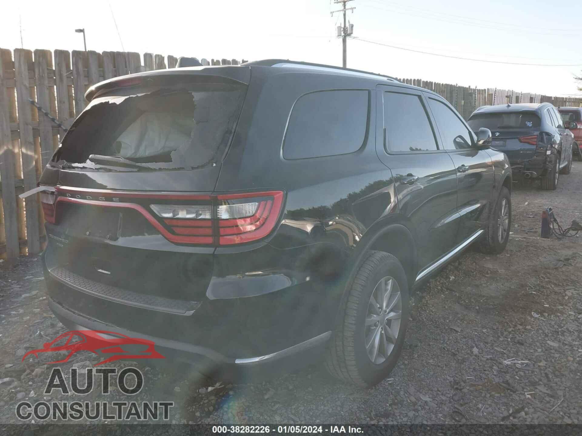 DODGE DURANGO 2017 - 1C4RDJAG0HC680943