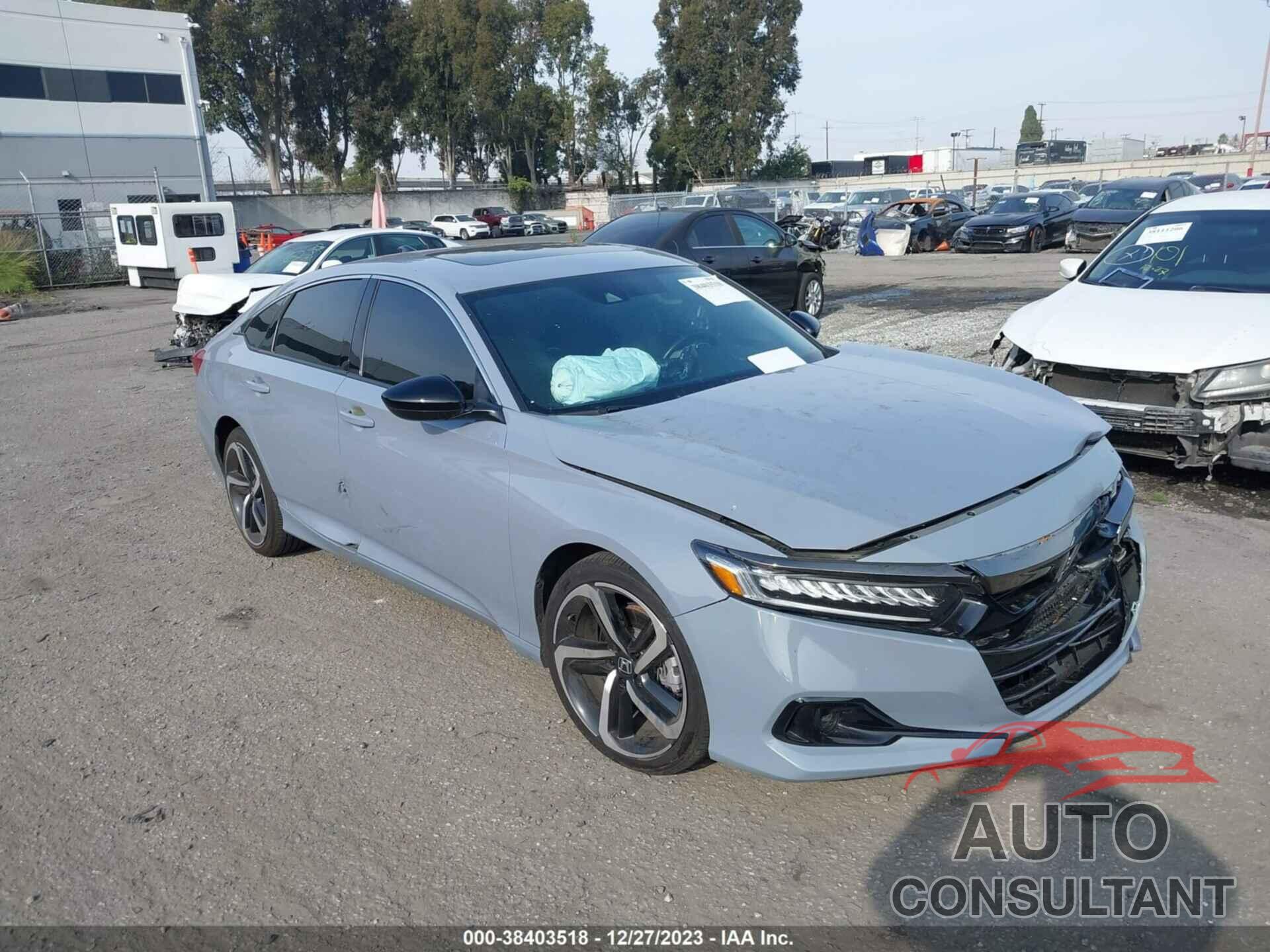 HONDA ACCORD 2022 - 1HGCV2F38NA003551