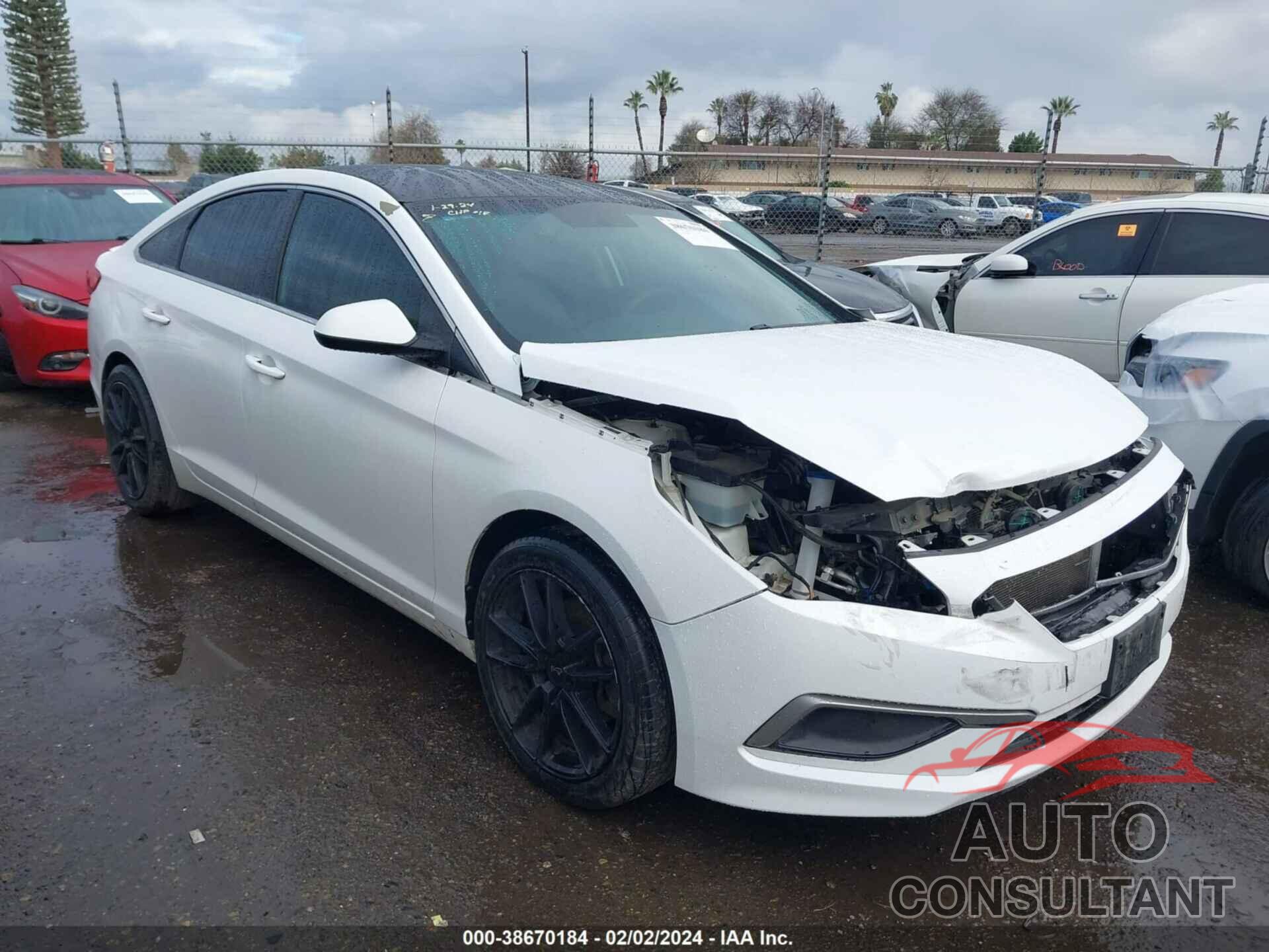HYUNDAI SONATA 2017 - 5NPE24AF3HH440352